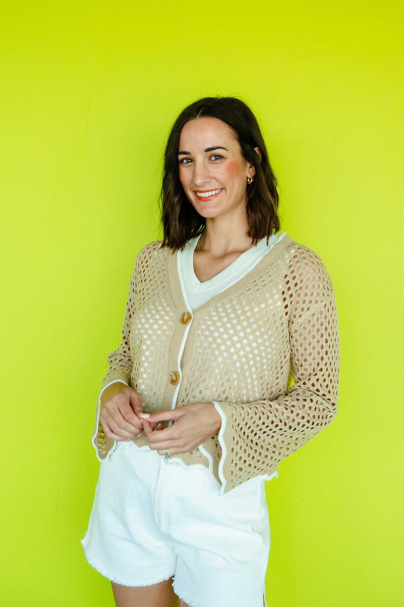 Amelia Open Kit Cardigan