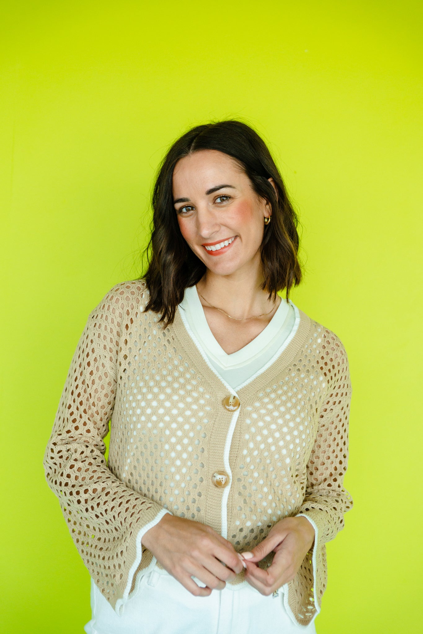 Amelia Open Kit Cardigan