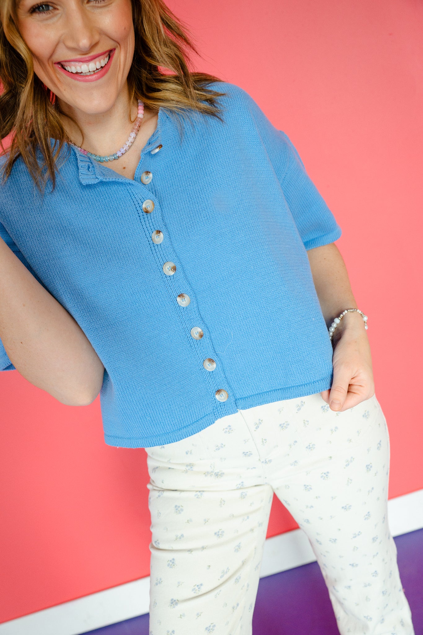 Kira Short Sleeve Cardigan