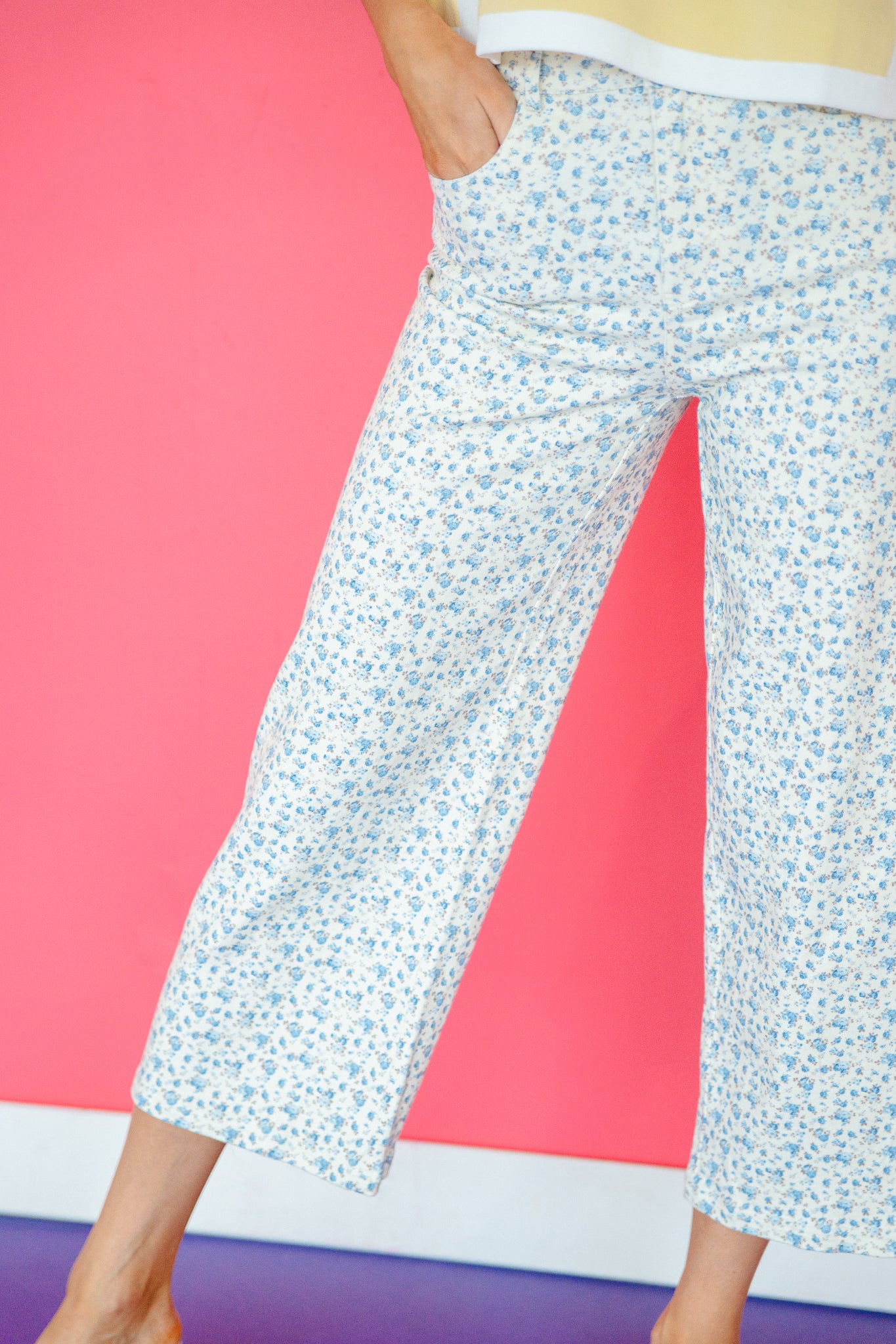 Kyla Ditsy Floral Pants