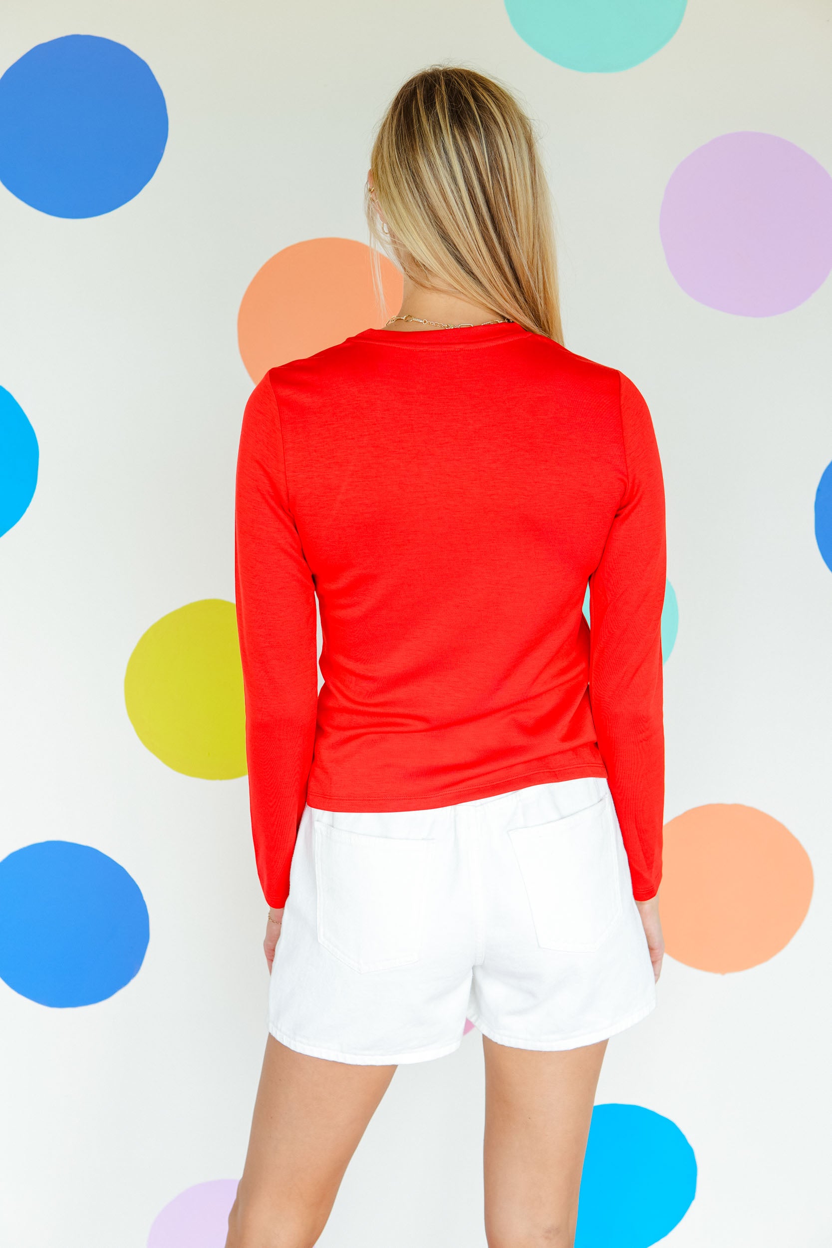 [Ellevate Basics] Jeanne Breeze Long Sleeve Tee