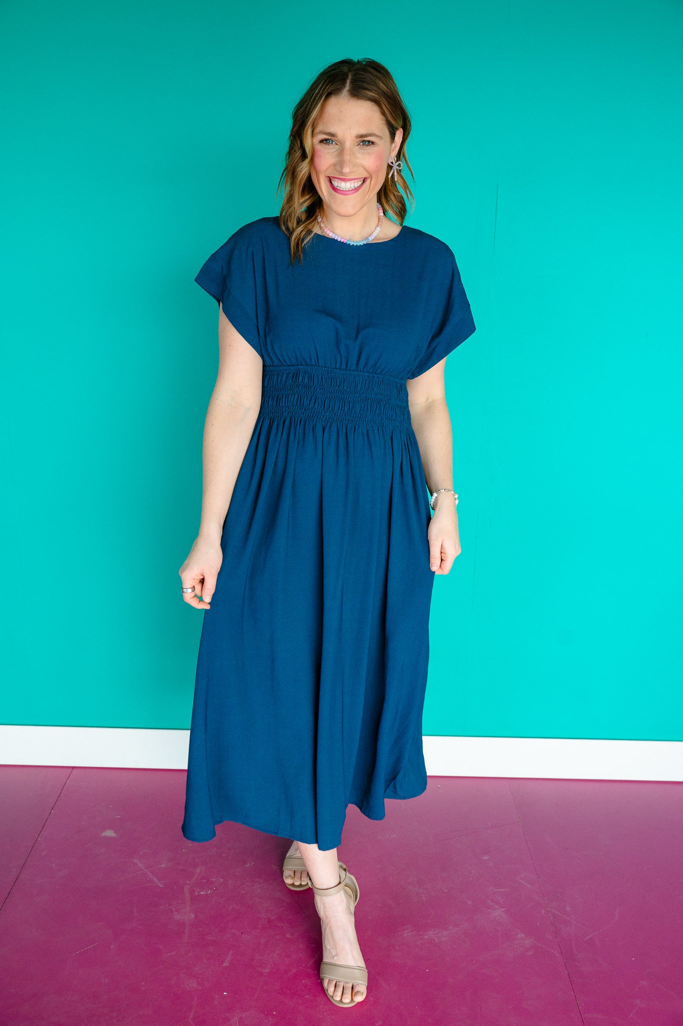 Mariana Maxi Dress - French Navy