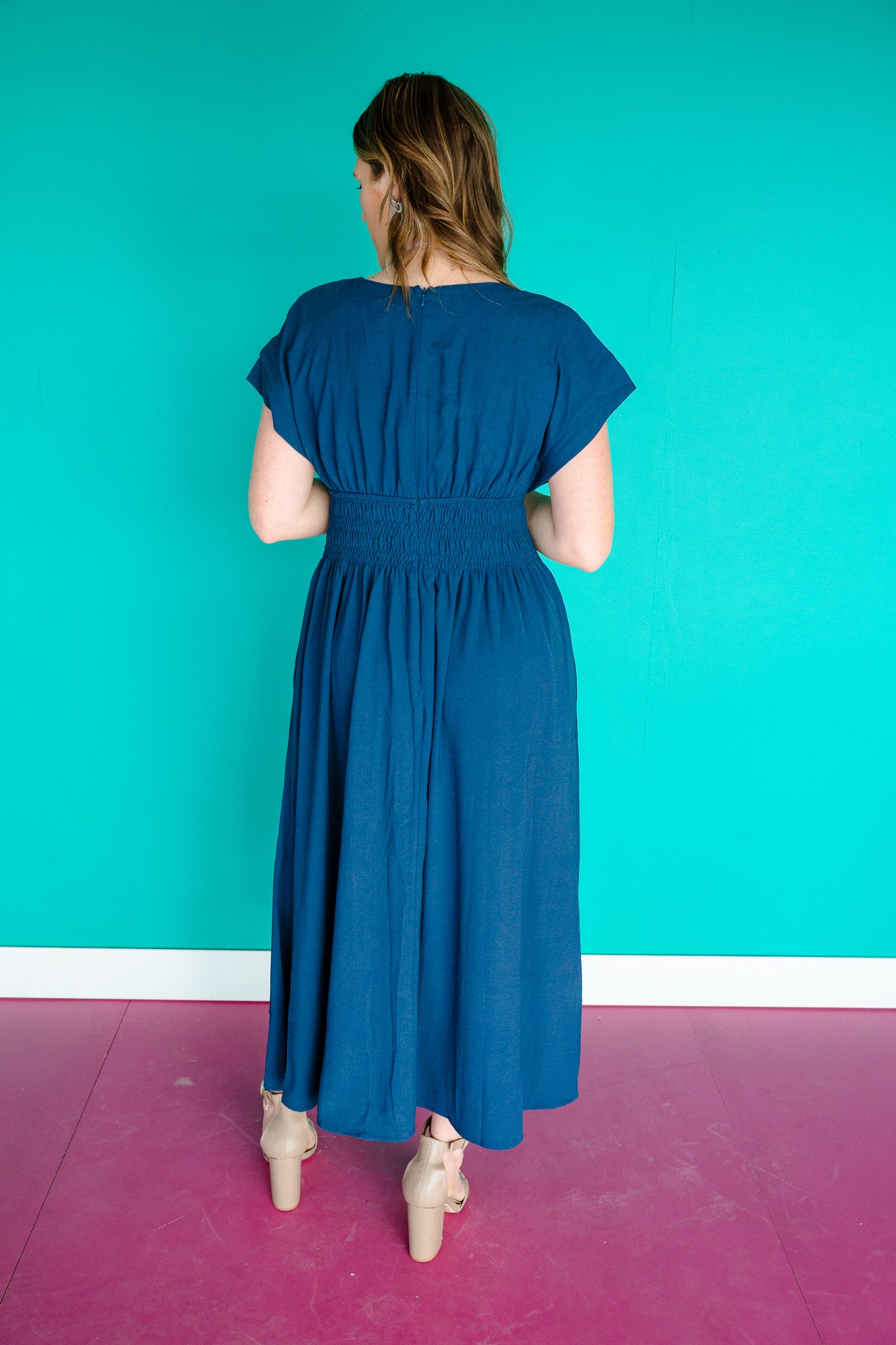 Mariana Maxi Dress - French Navy