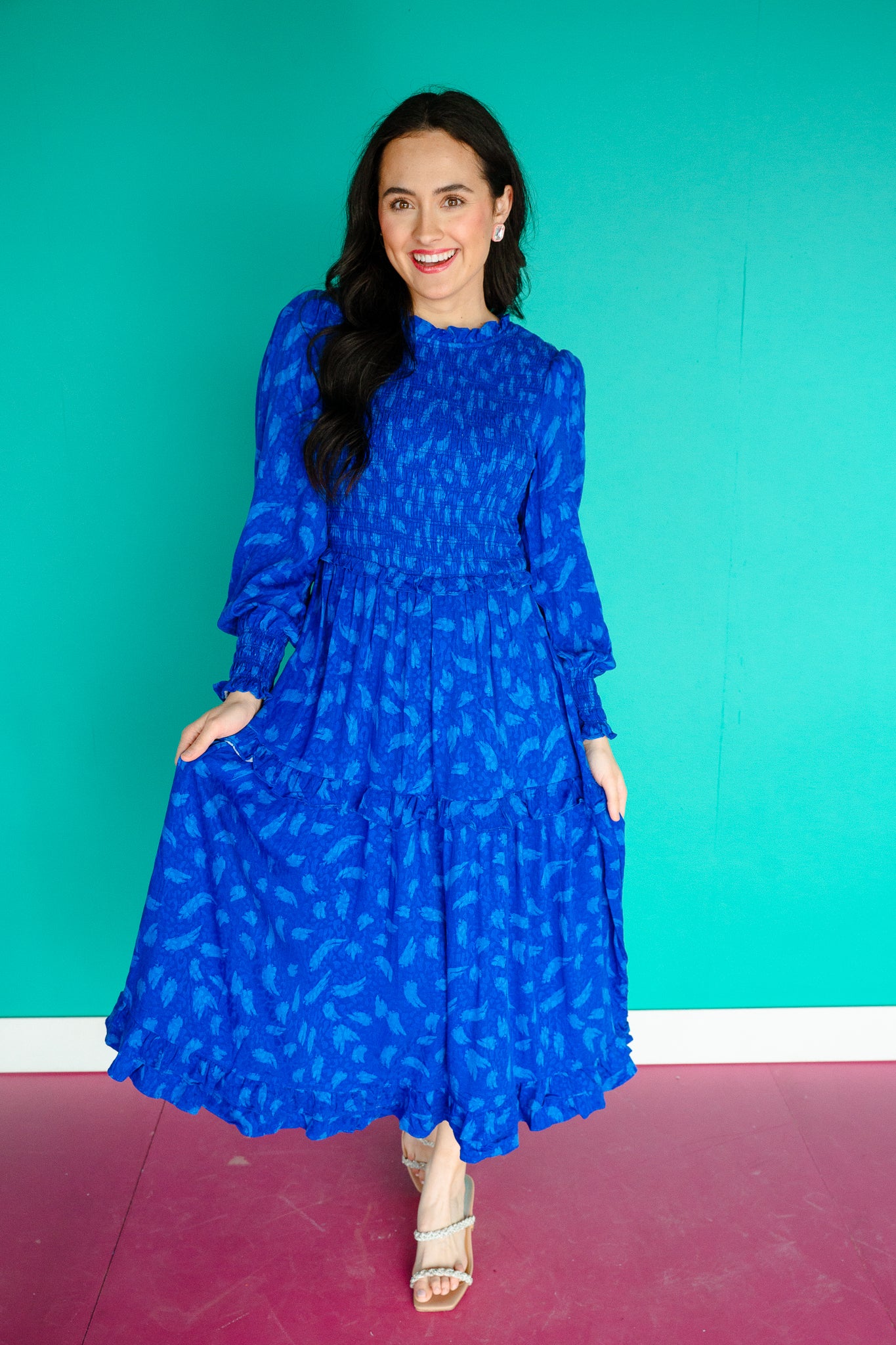 Darling Smocked Midi Dress