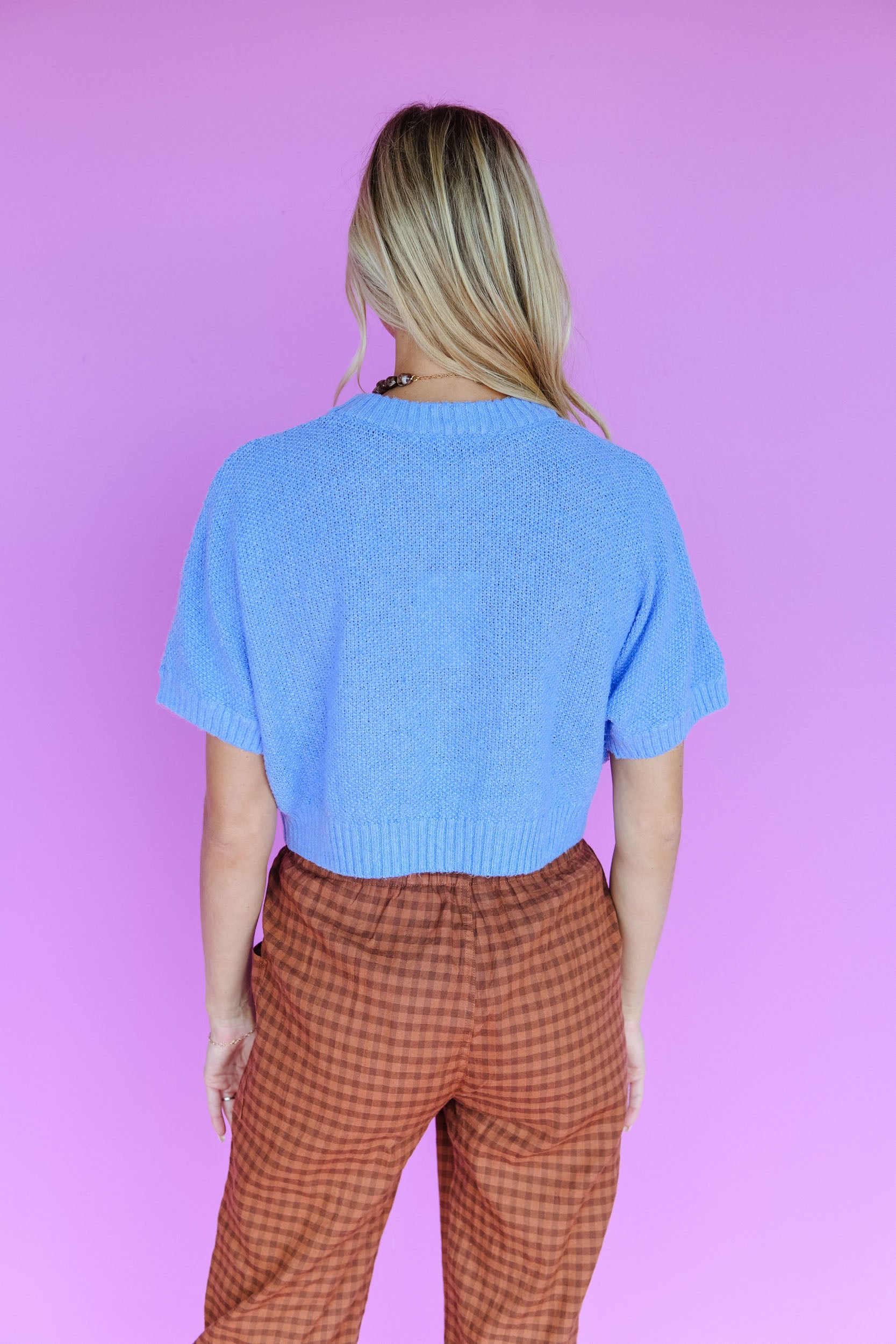 Remi Dolman Sleeve Sweater - Soft Hyacinth