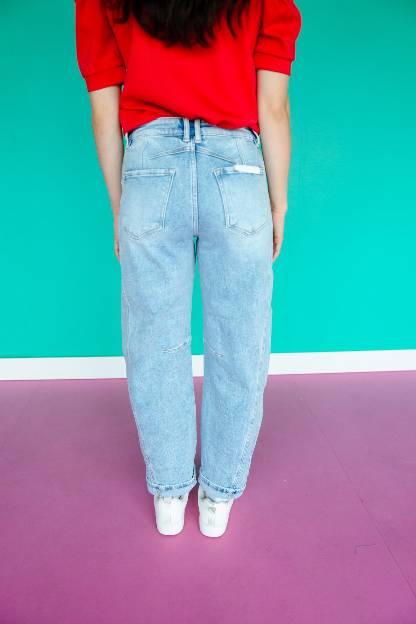 [Risen] Crosby Barrel Jeans - Acid Wash