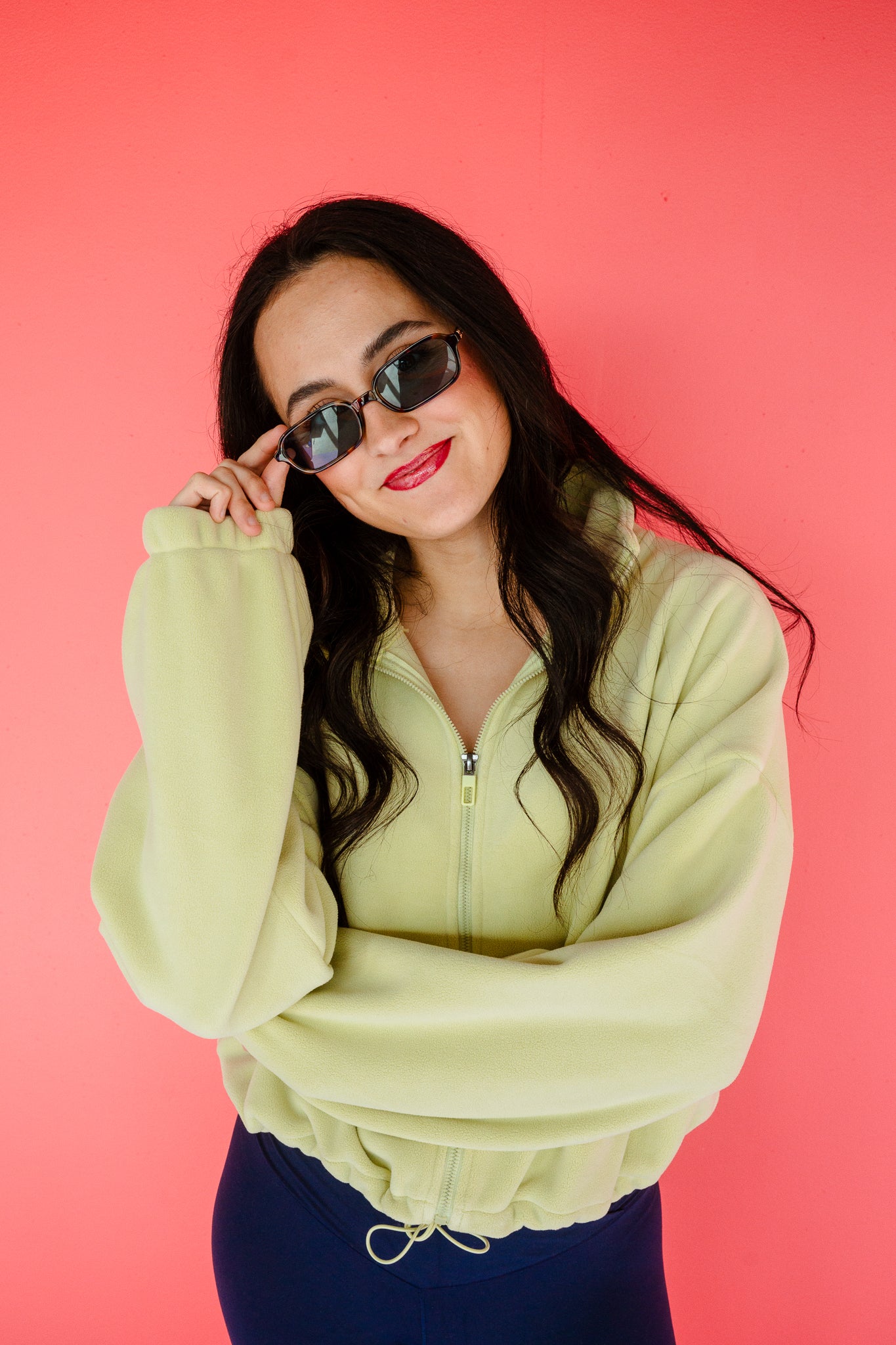 Avery Oval Shaped Sunglasses