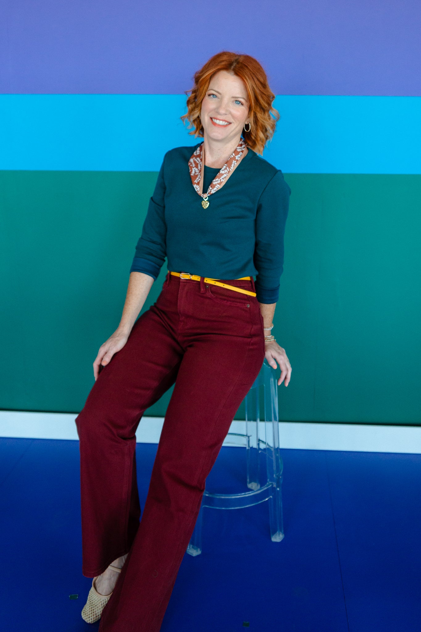 [Ellevate Basics] Jane Cotton Long Sleeve Tee