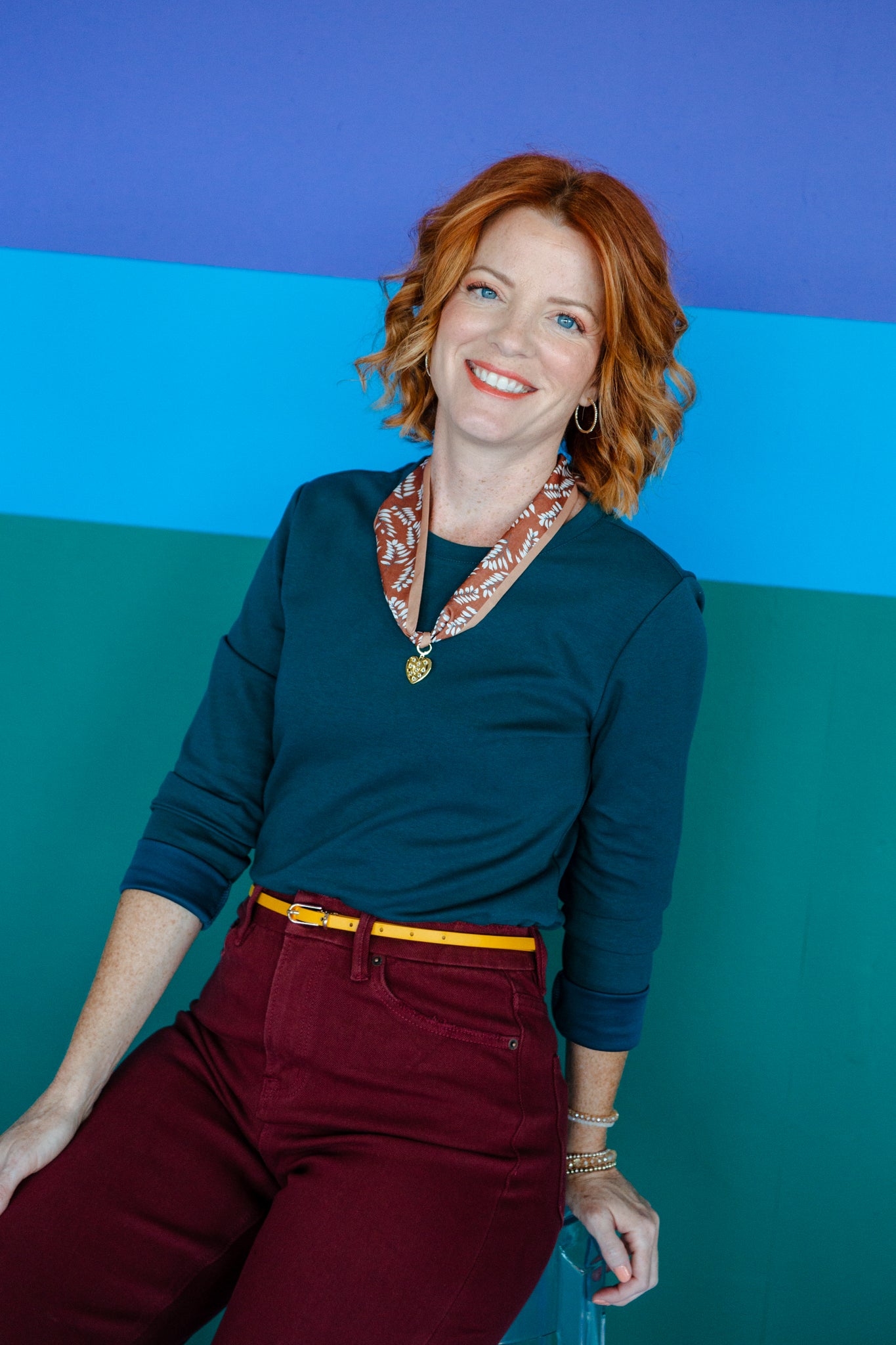 [Ellevate Basics] Jane Cotton Long Sleeve Tee