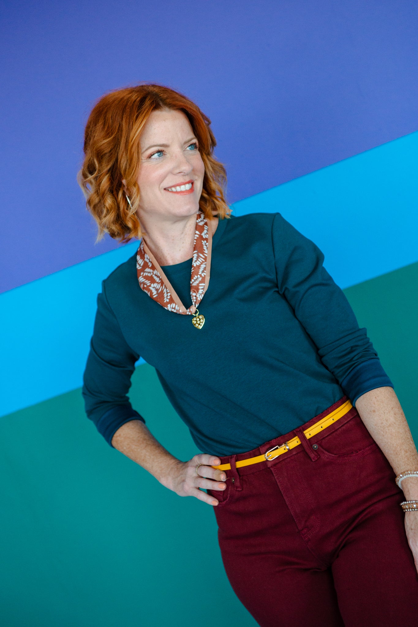 [Ellevate Basics] Jane Cotton Long Sleeve Tee