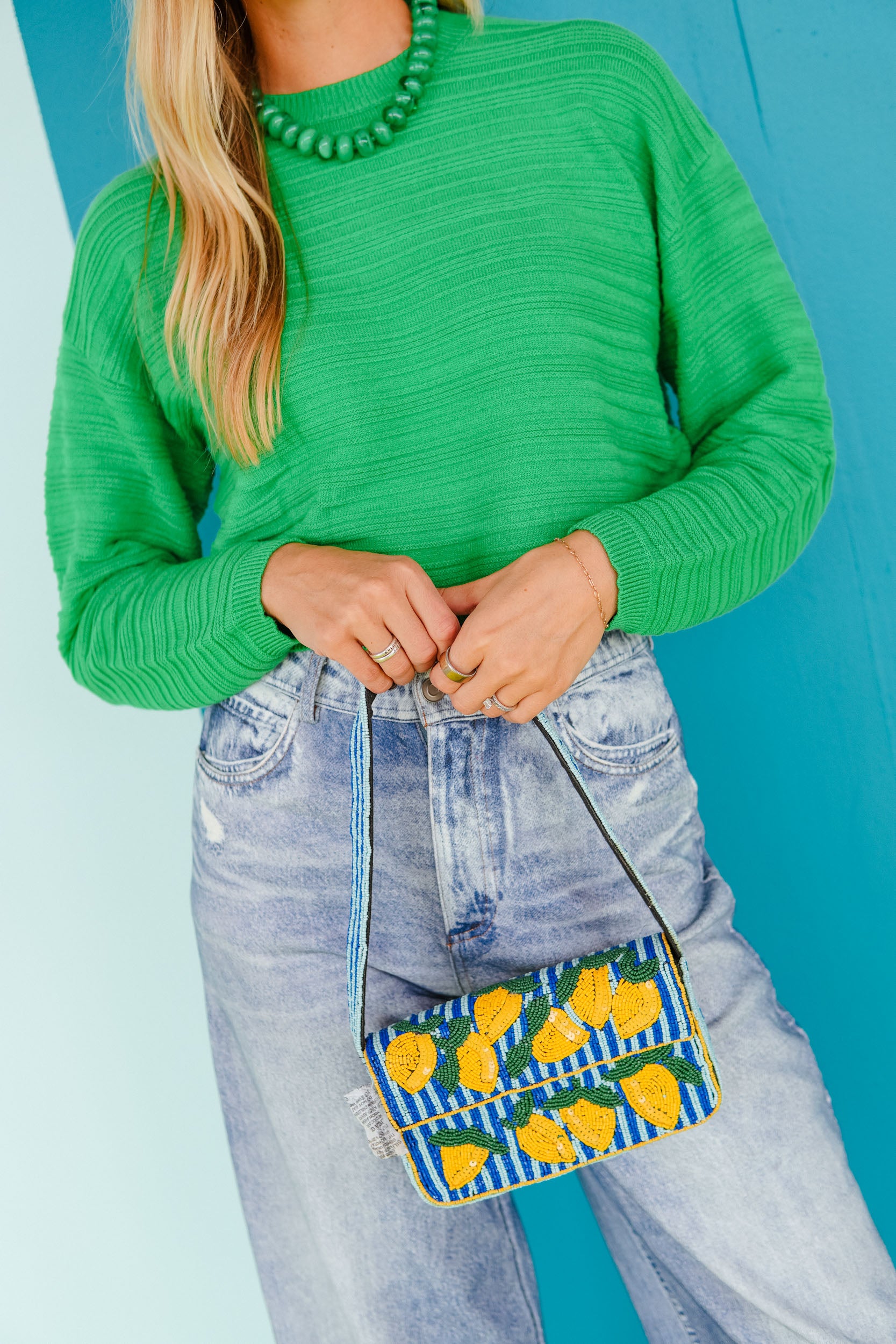 Fun and Fruity Beaded Bag