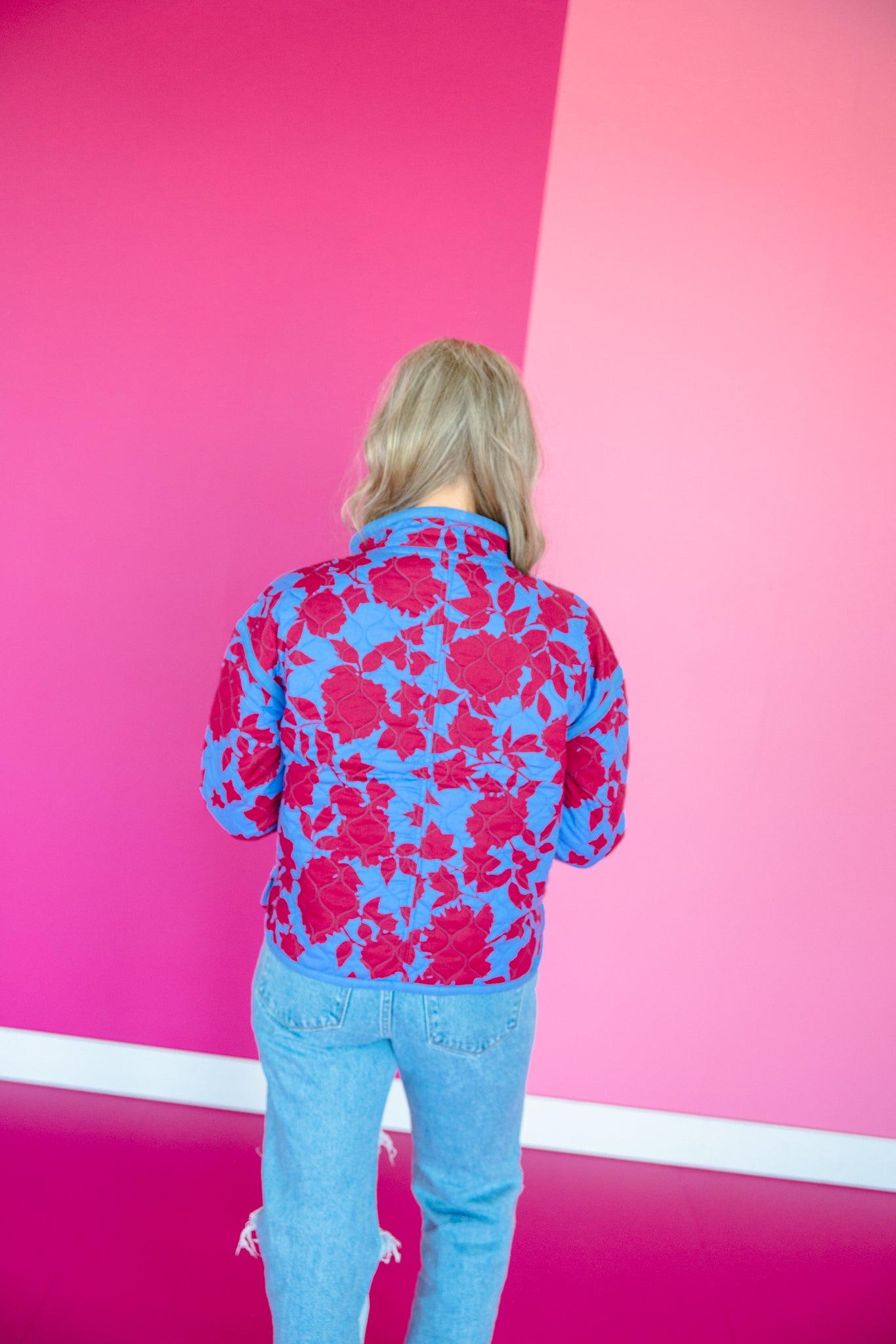 [Ellevate Basics] Clare Reversible Quilted Jacket