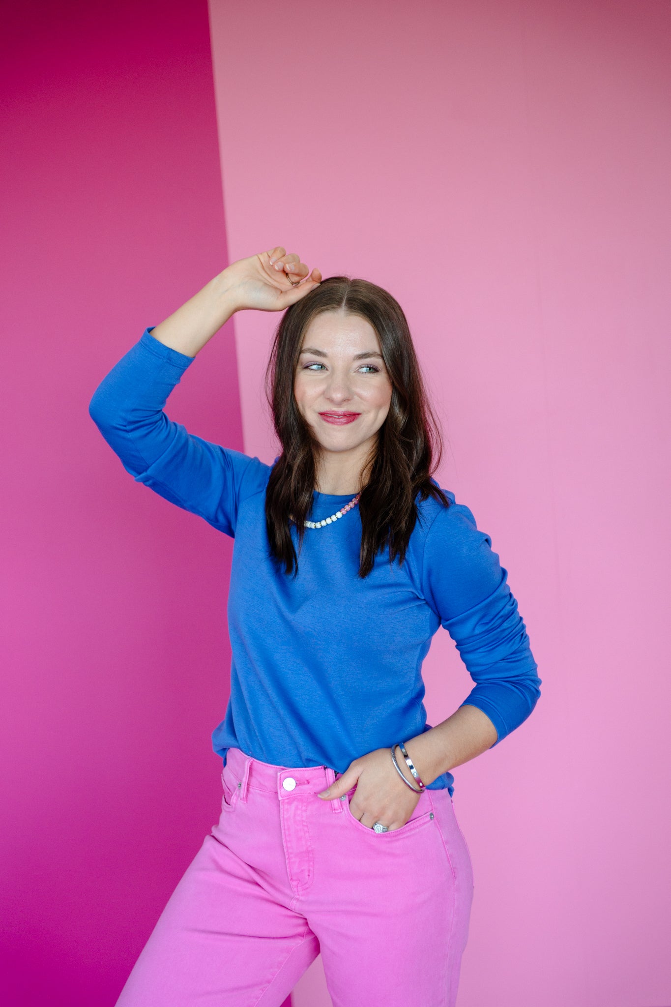 [Ellevate Basics] Jeanne Breeze Long Sleeve Tee