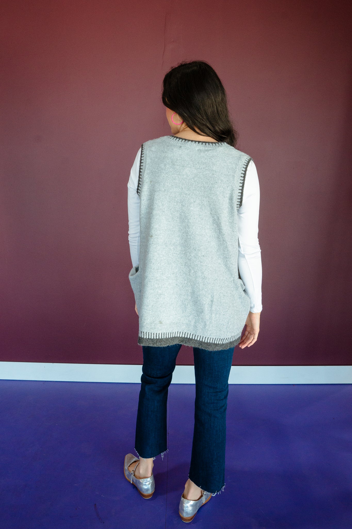 Hallie Pullover Sweater Vest