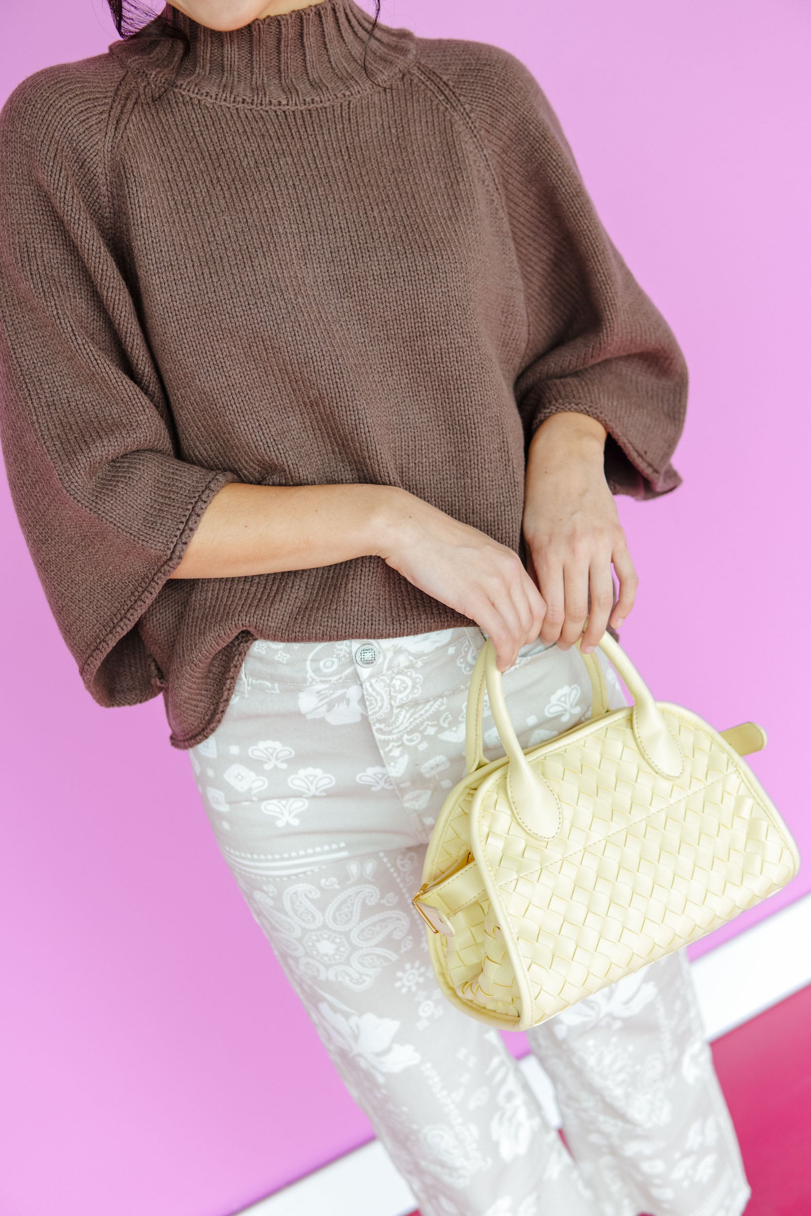 Haddie Woven Crossbody