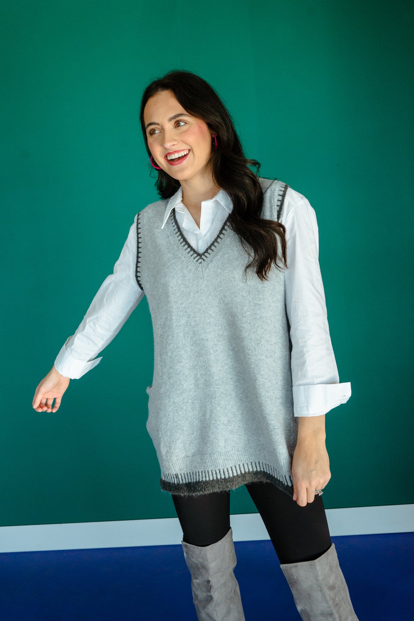 Hallie Pullover Sweater Vest