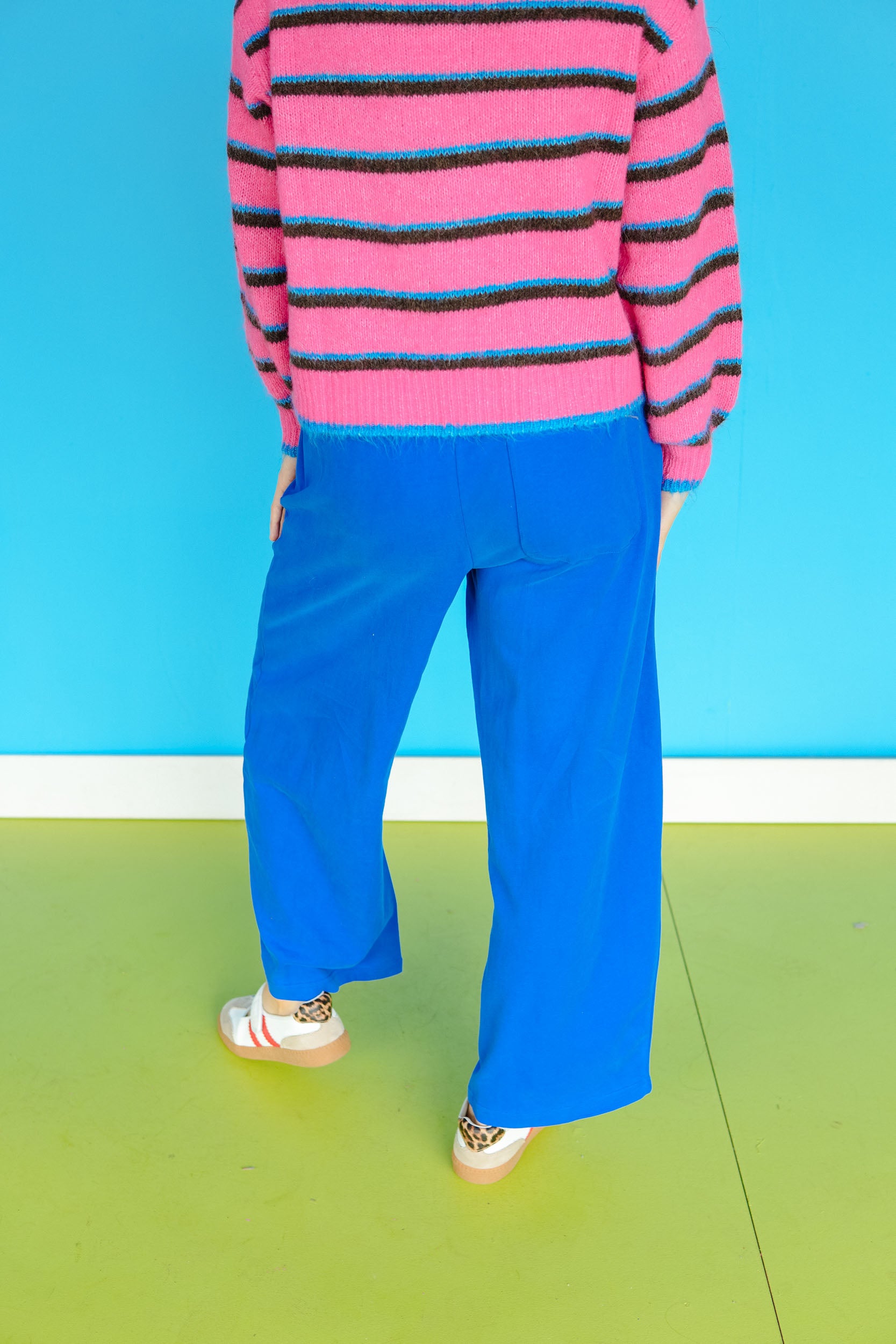 Ellie Lounge Pants - Vibrant Blue