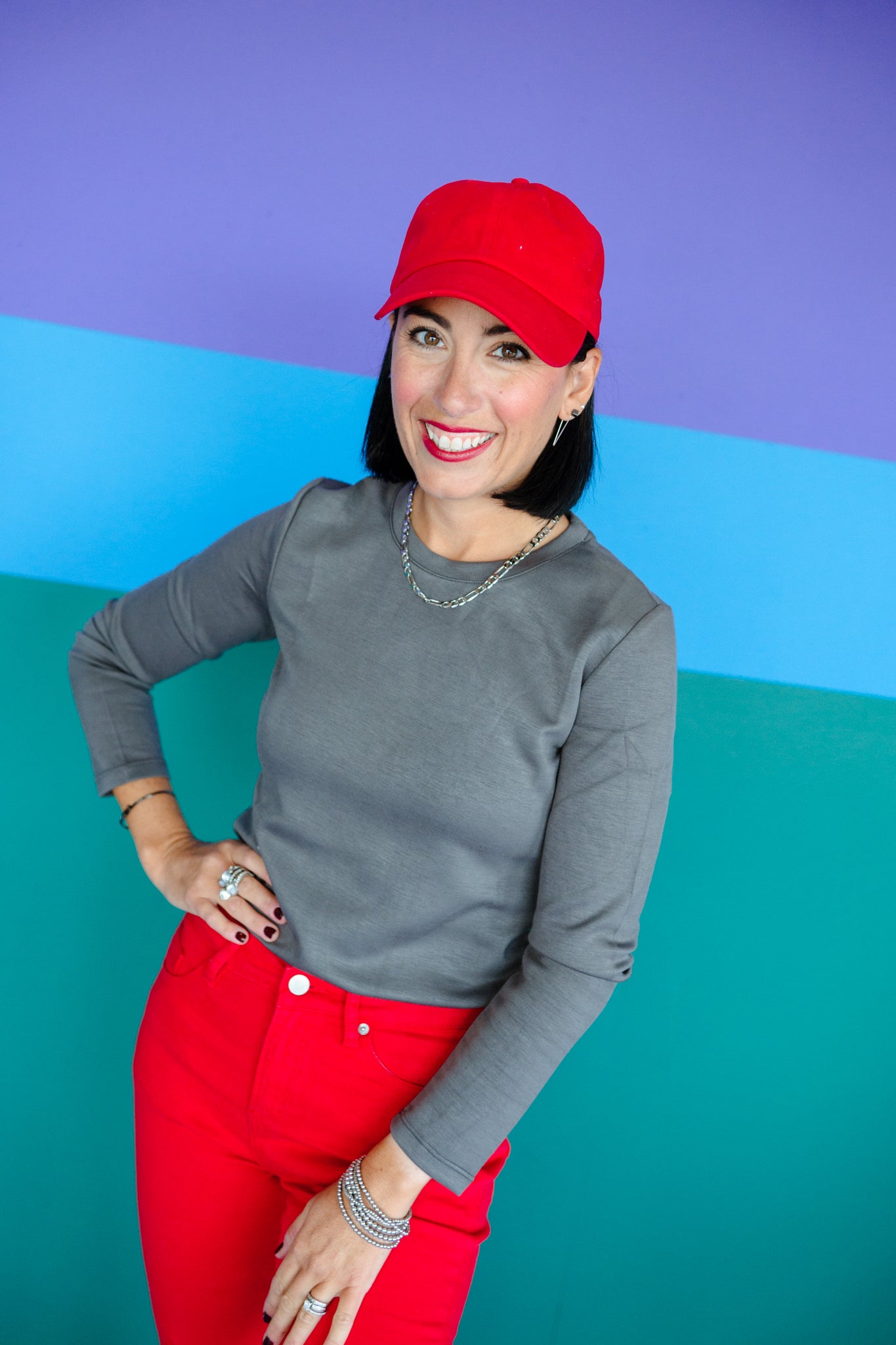 [Ellevate Basics] Jeanne Breeze Long Sleeve Tee