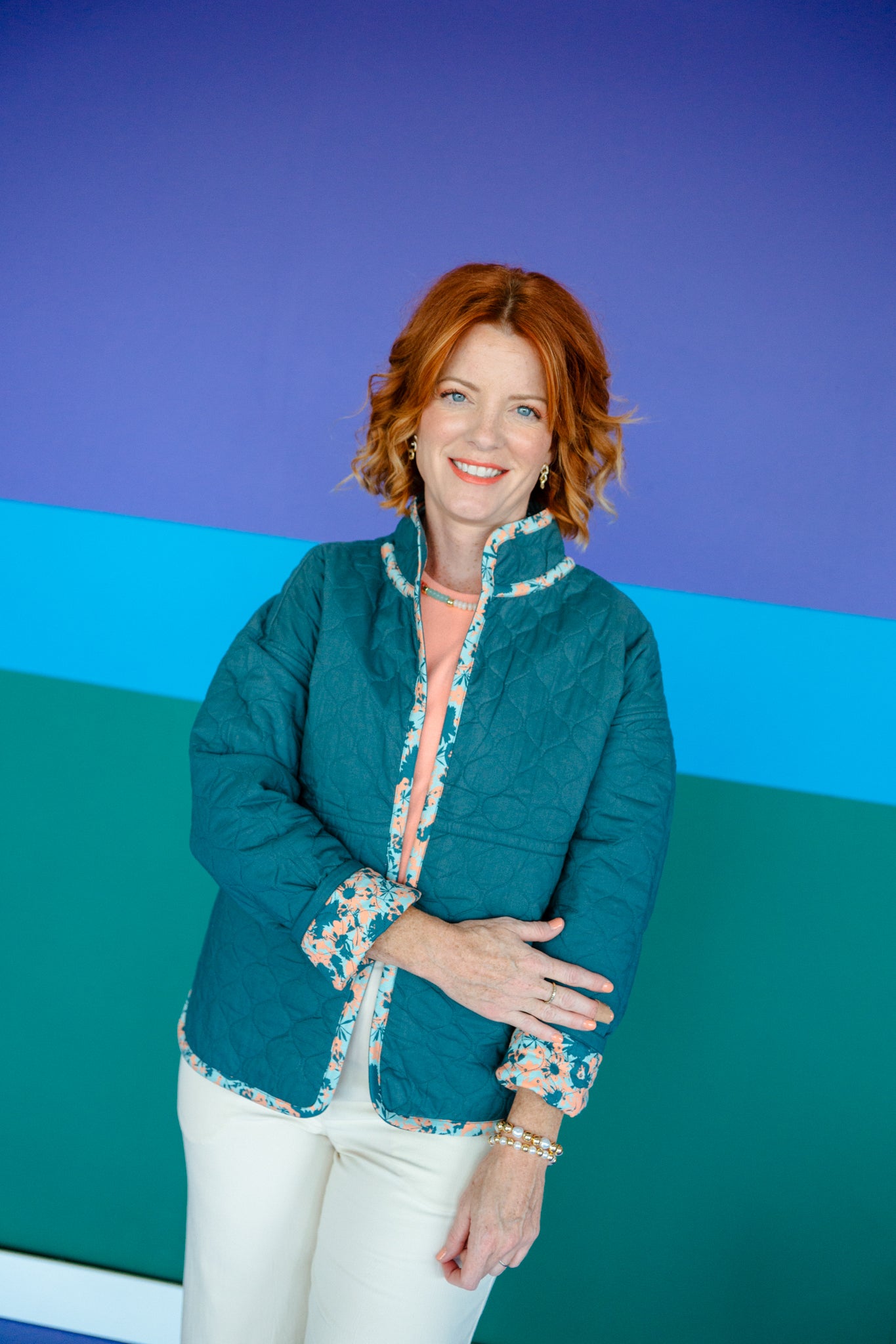 [Ellevate Basics] Clare Reversible Quilted Jacket