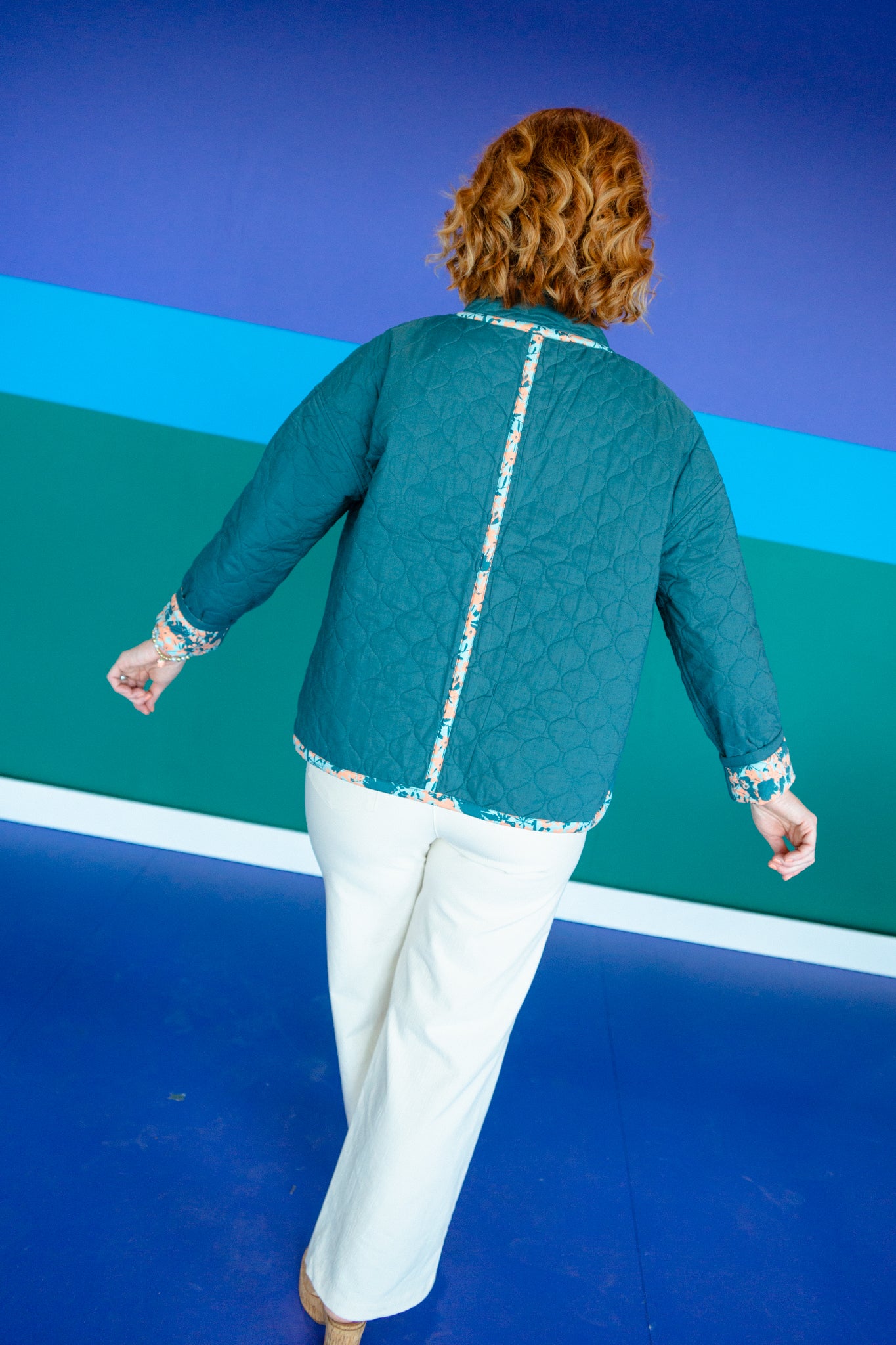 [Ellevate Basics] Clare Reversible Quilted Jacket