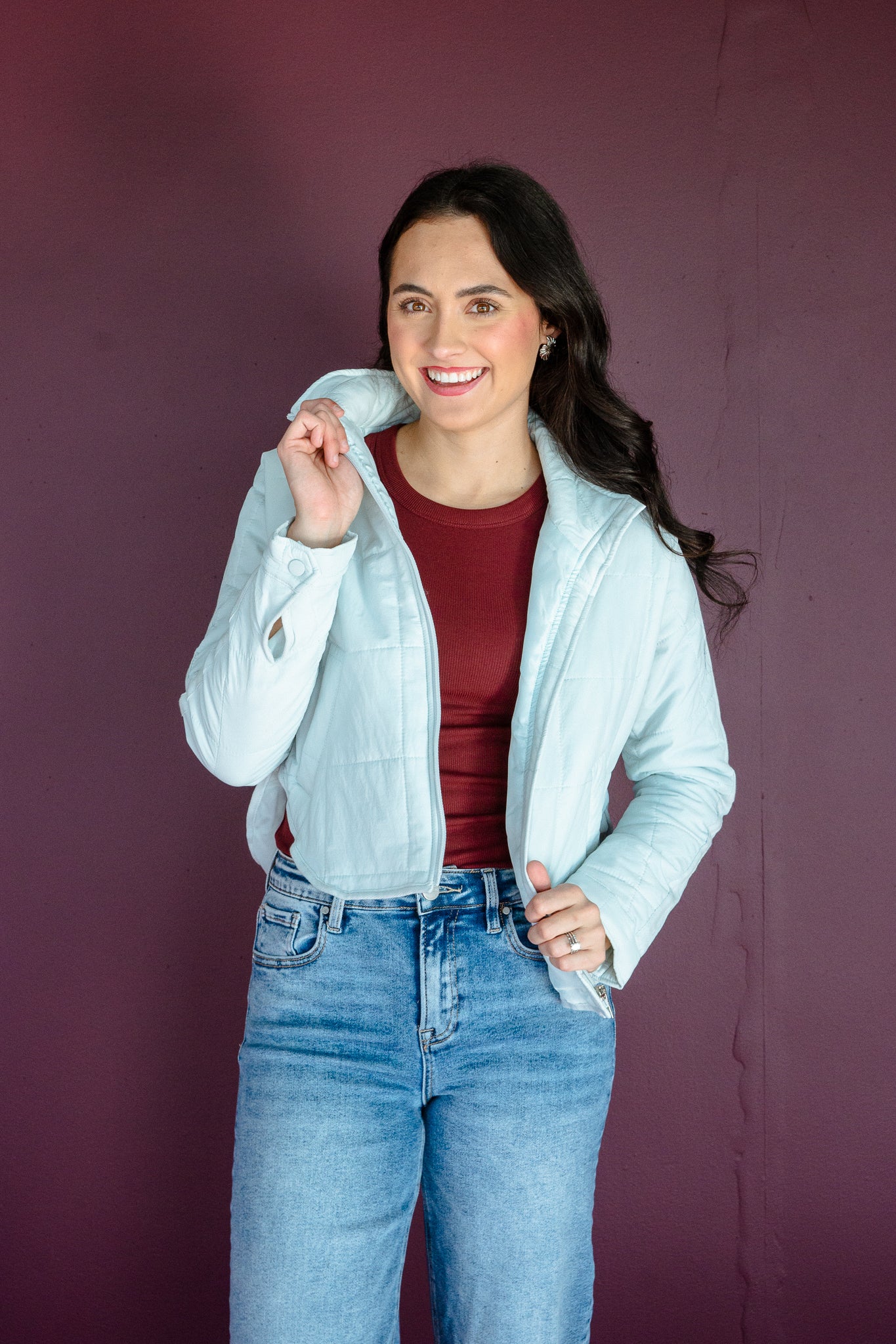 Rebekah Jacket - Ice Aqua