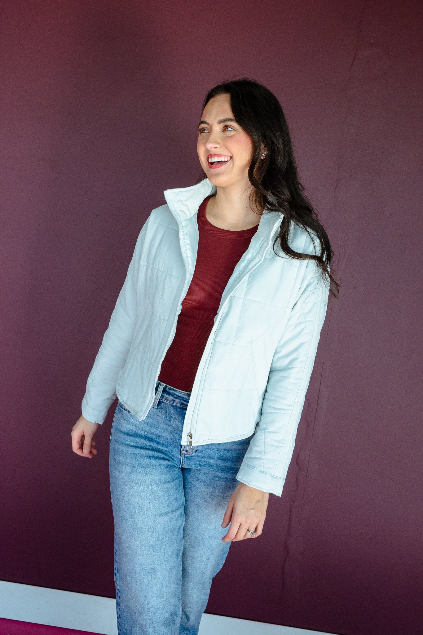 Rebekah Jacket - Ice Aqua