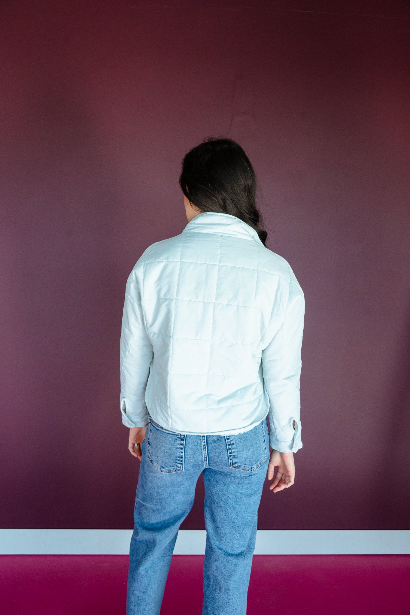 Rebekah Jacket - Ice Aqua