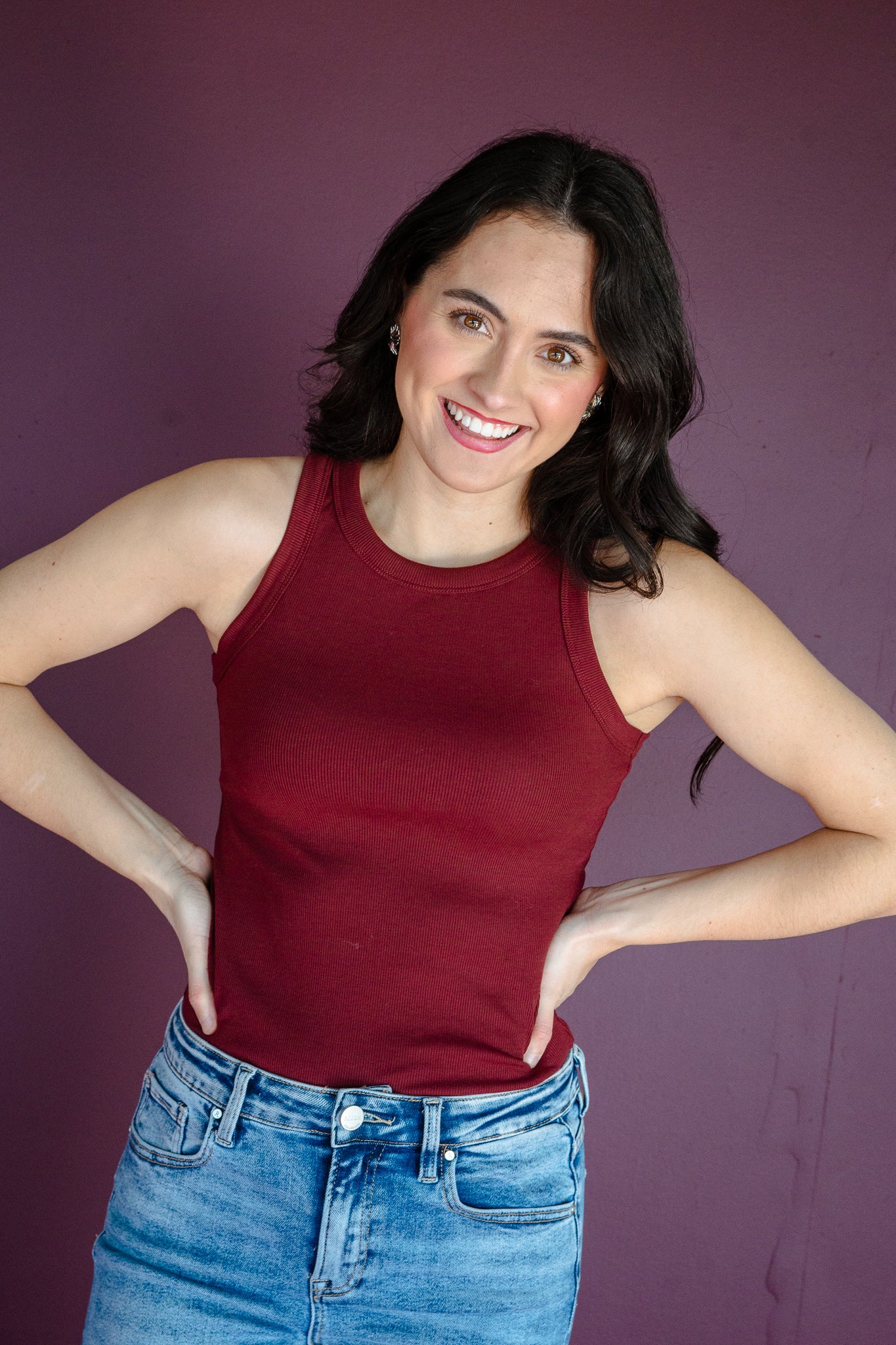 Molly High Neck Tank