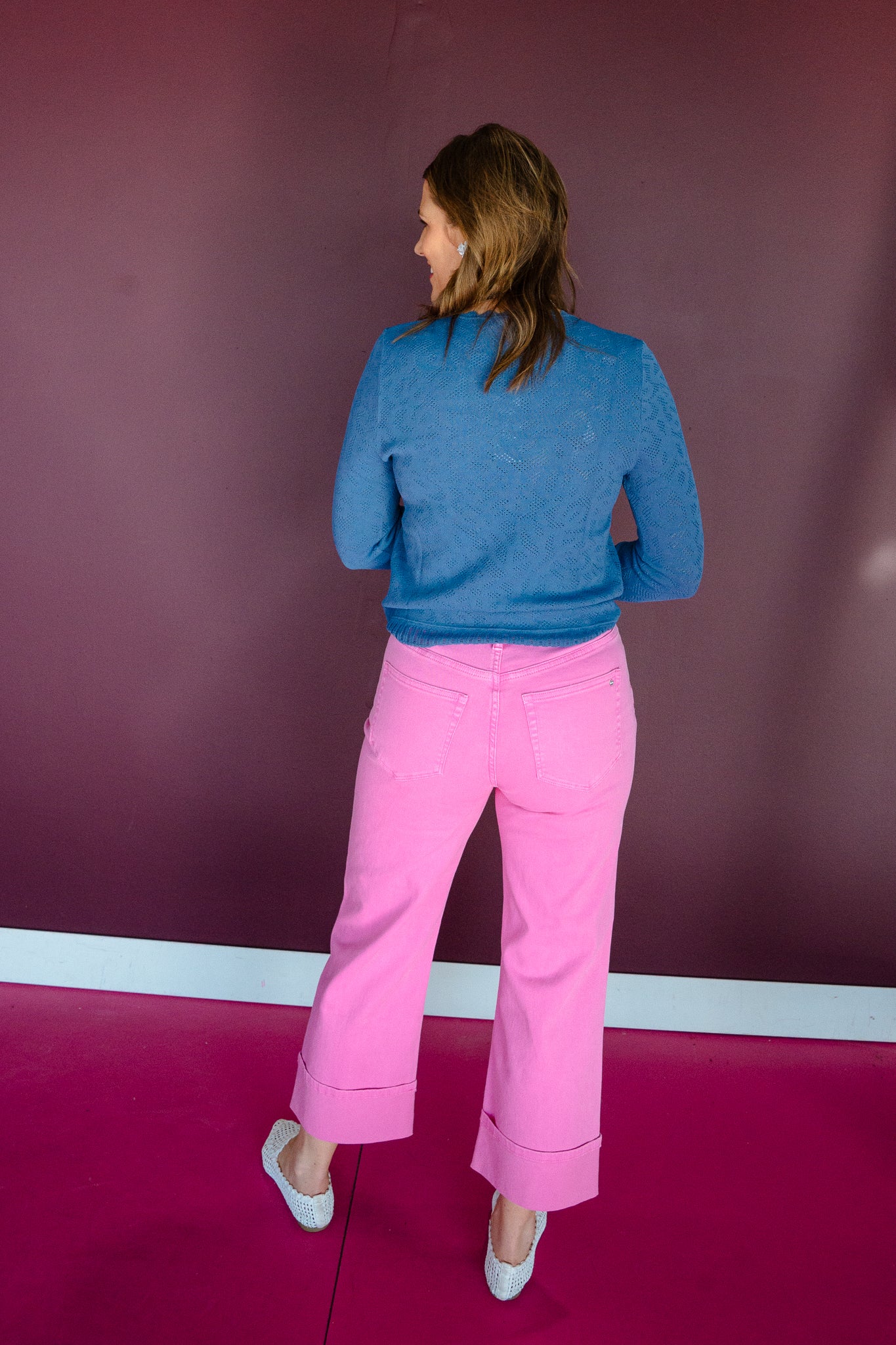 Reese Knit Detail Sweater