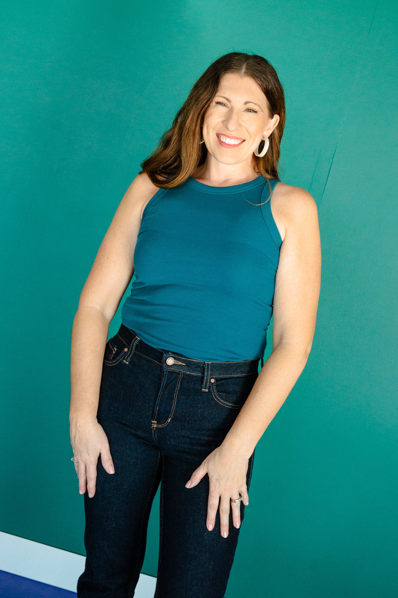 Molly High Neck Tank