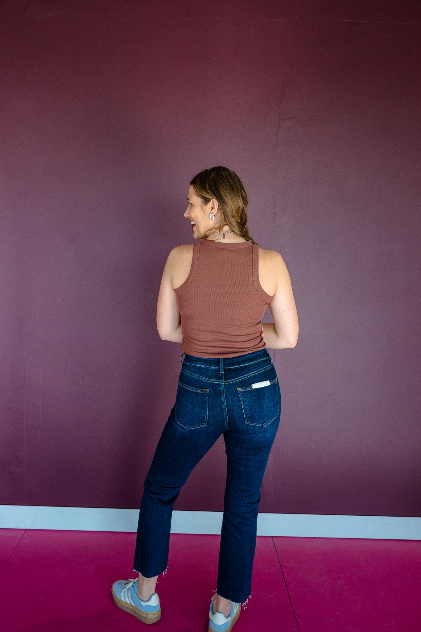 Molly High Neck Tank