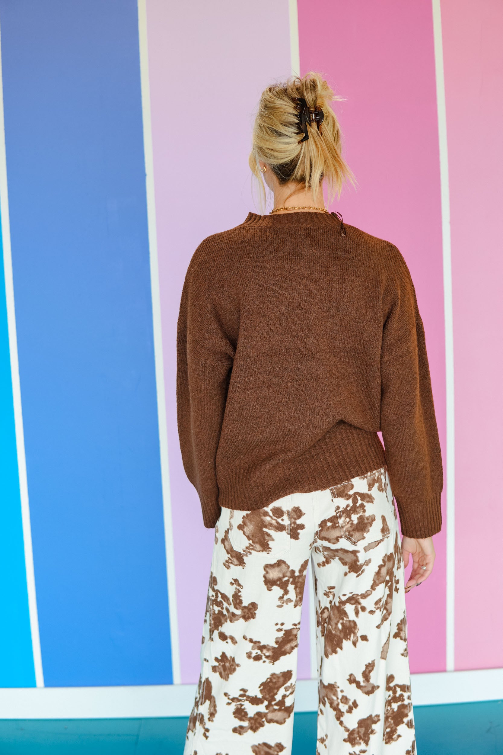Color Me Cozy Crewneck Sweater