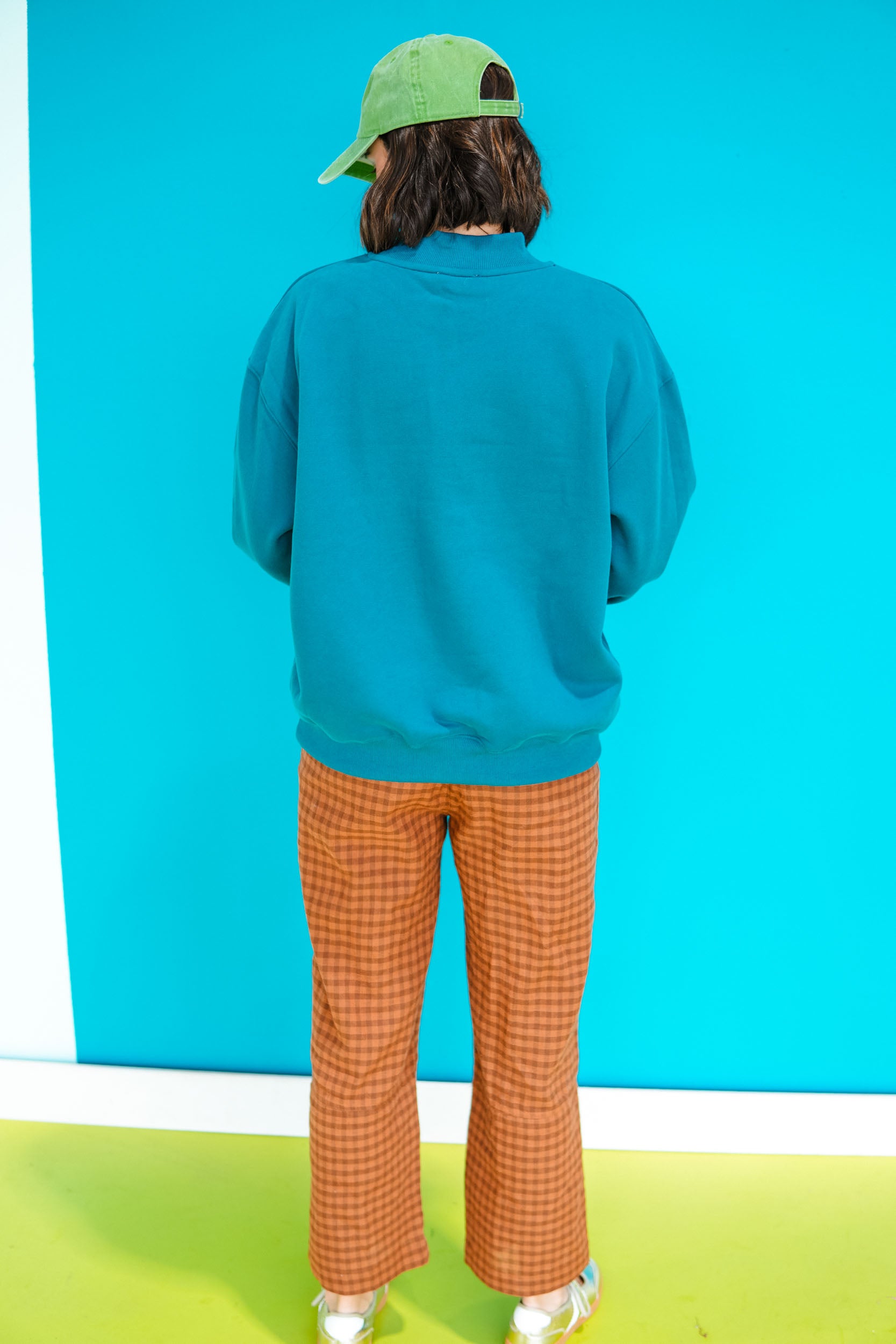 Take A Hike Sweatshirt - Kingfisher