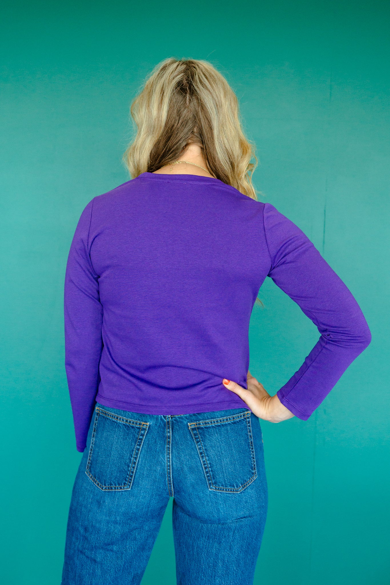 [Ellevate Basics] Jane Cotton Long Sleeve Tee