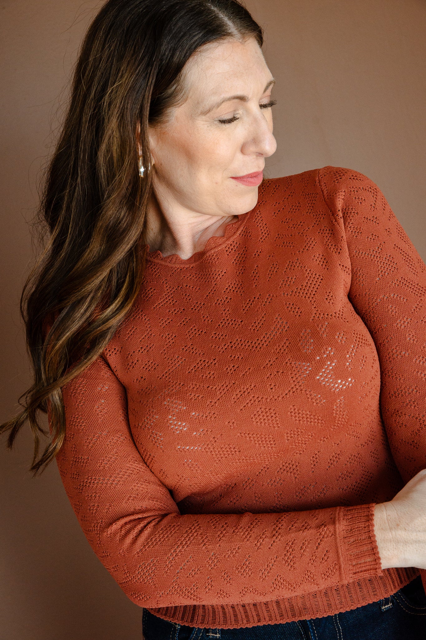 Reese Knit Detail Sweater