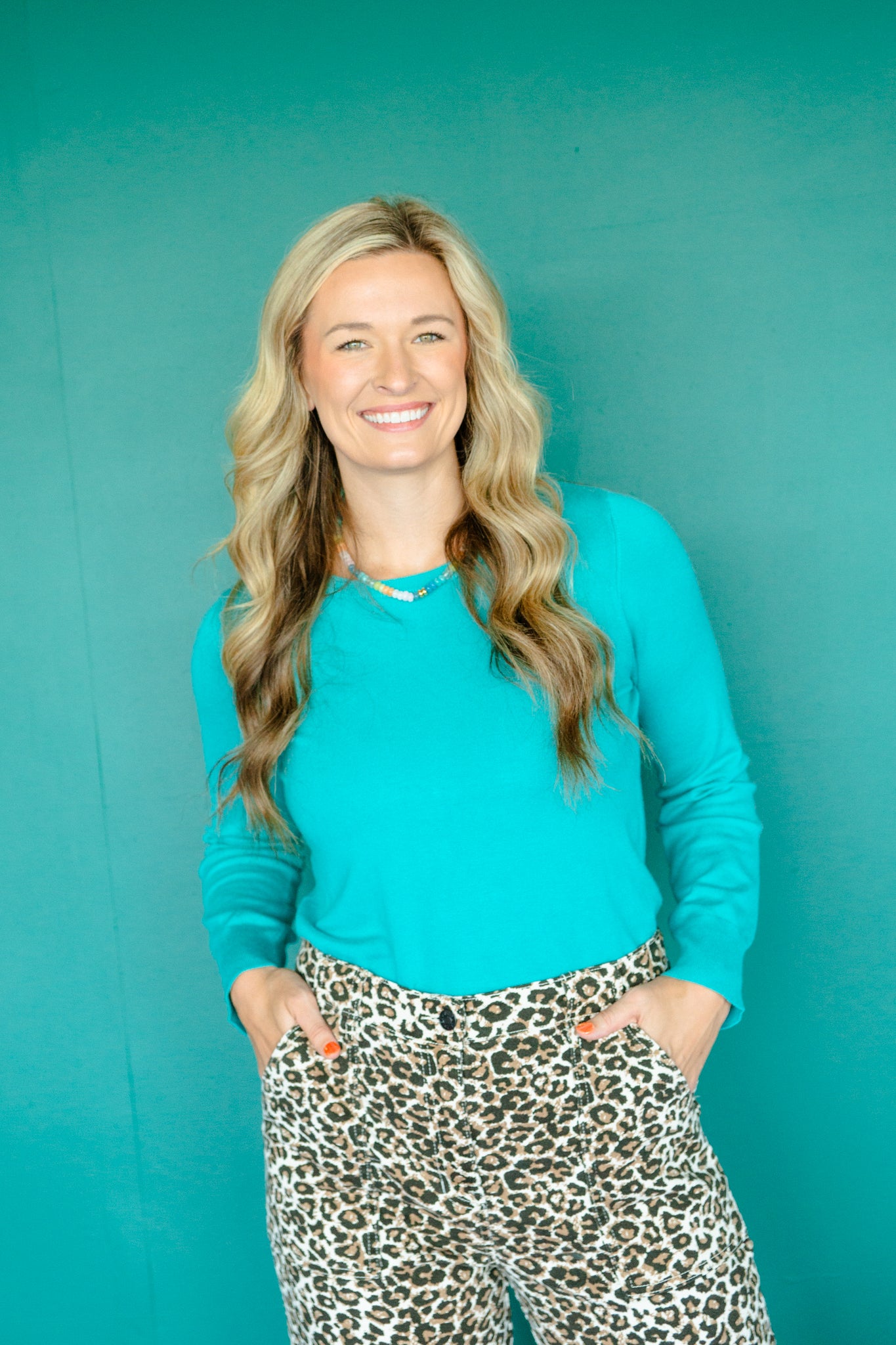 [Ellevate Basics] Lydia Luxe Crew Neck Sweater