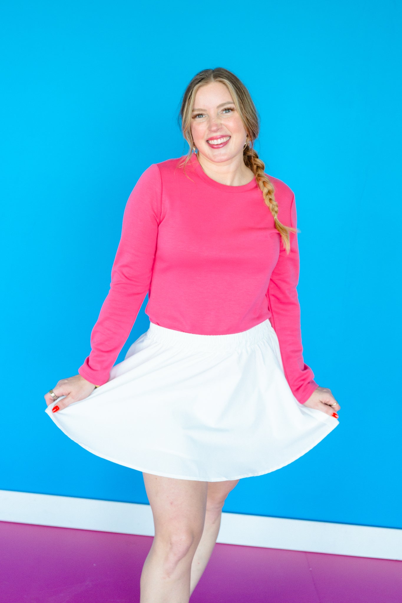 [Ellevate Basics] Jeanne Breeze Long Sleeve Tee