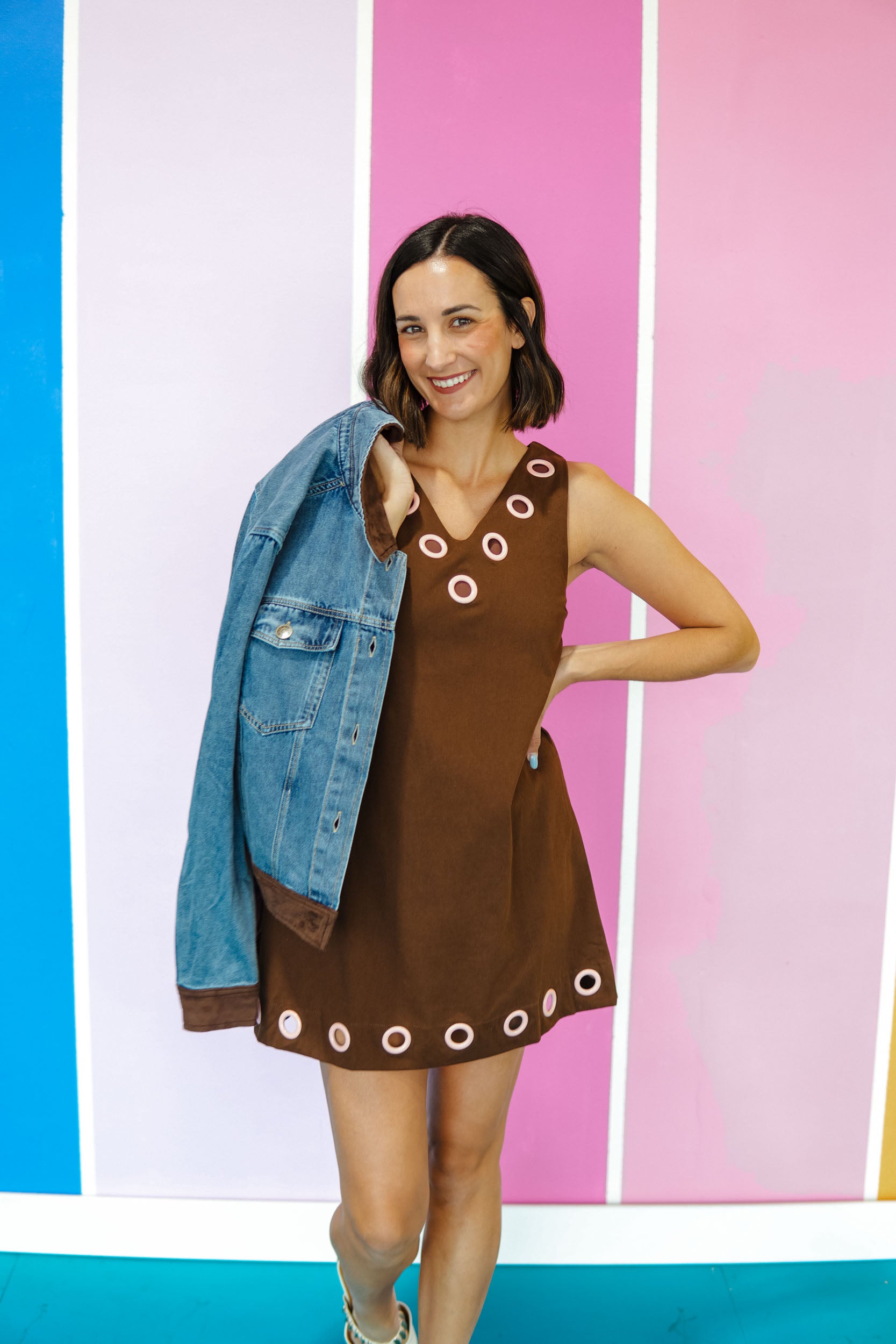 Mocha Mood Mini Dress