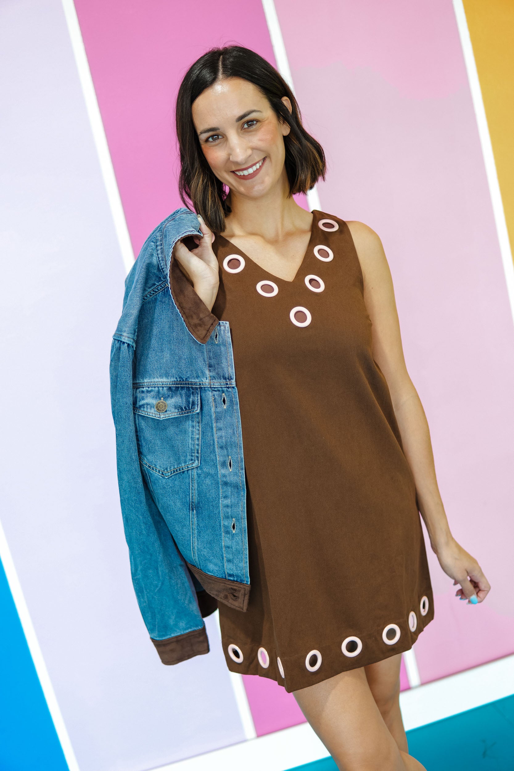 Mocha Mood Mini Dress
