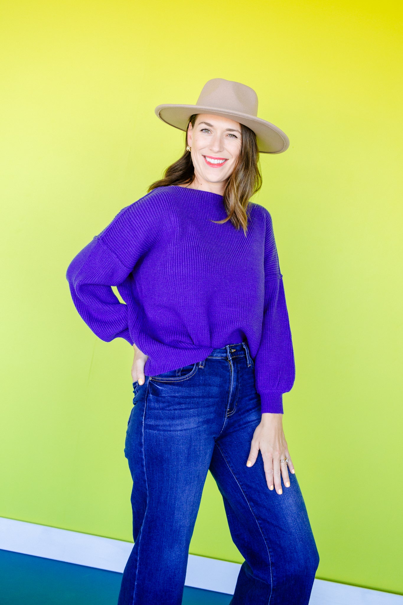 Anne Boat Neck Sweater