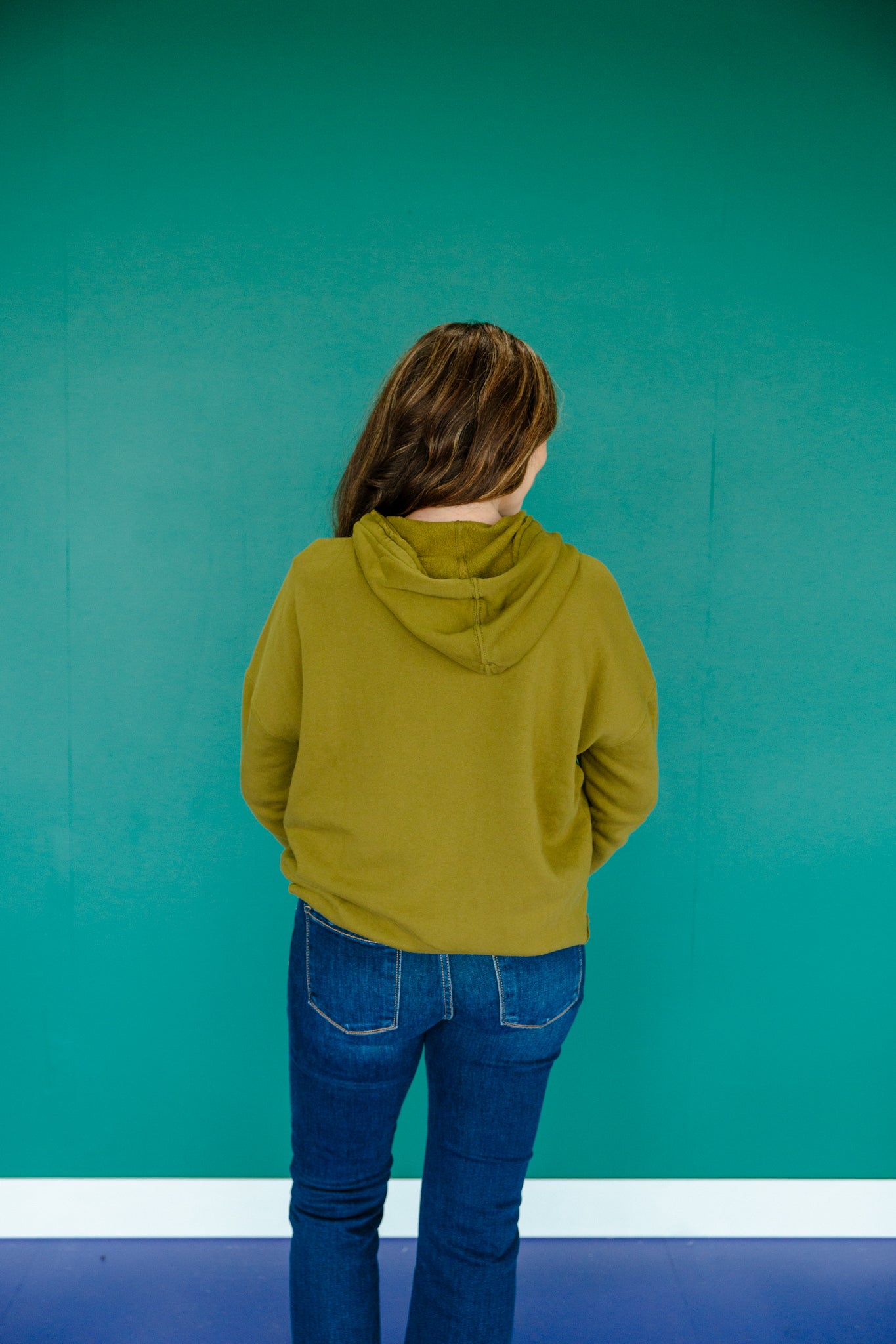 Calista Raw Hem Hoodie