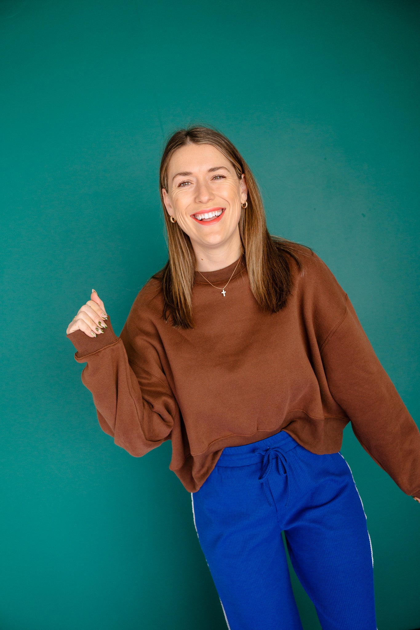 Kennedy Cropped Sweatshirt