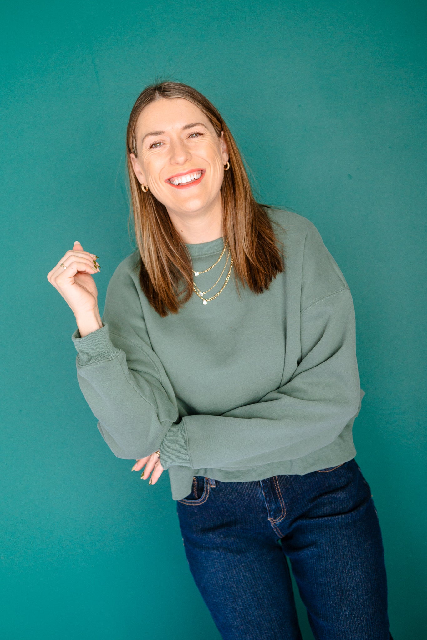 Kennedy Cropped Sweatshirt