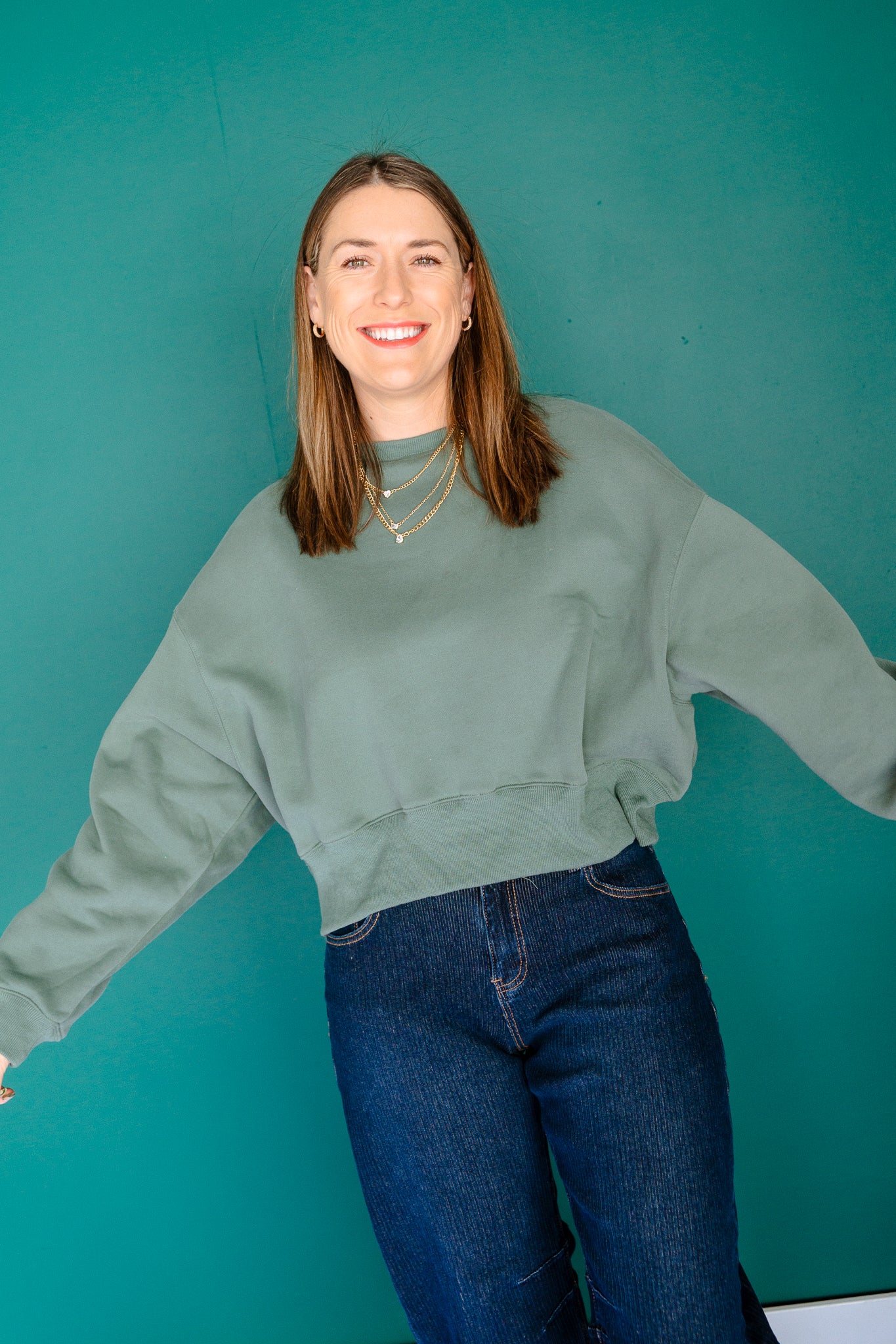 Kennedy Cropped Sweatshirt