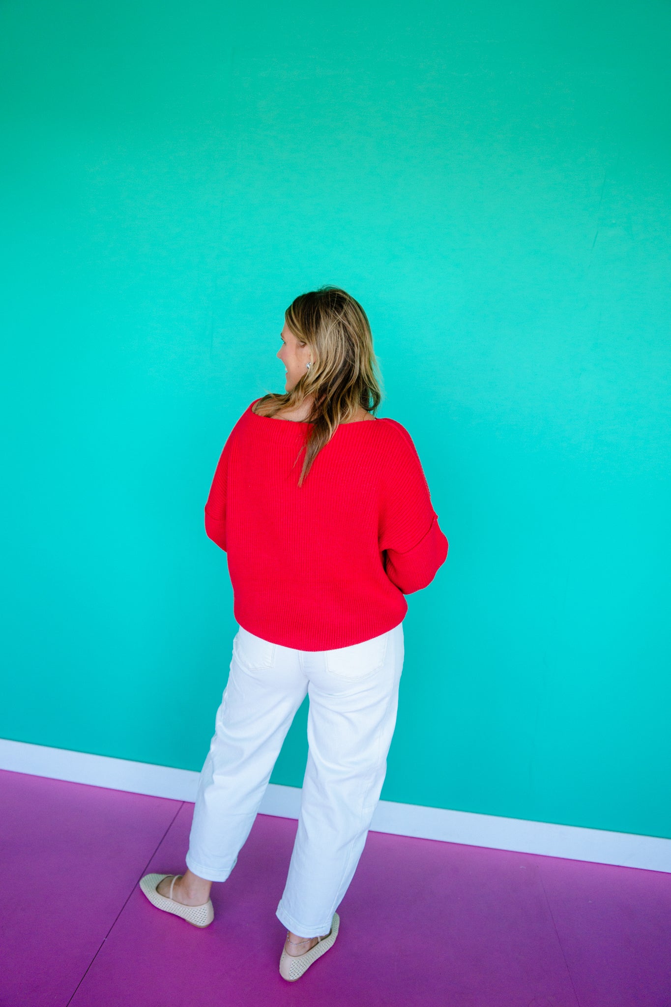 Anne Boat Neck Sweater