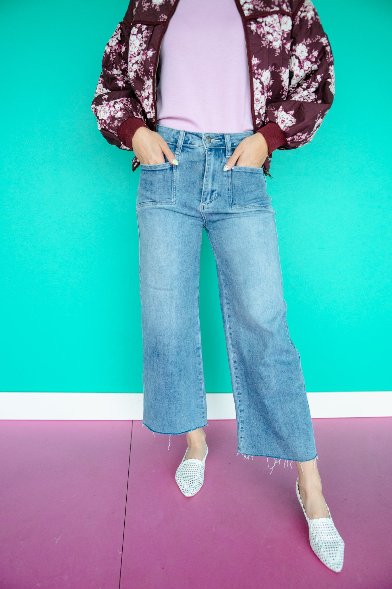 Cassie High Rise Stretch Denim - Light Wash