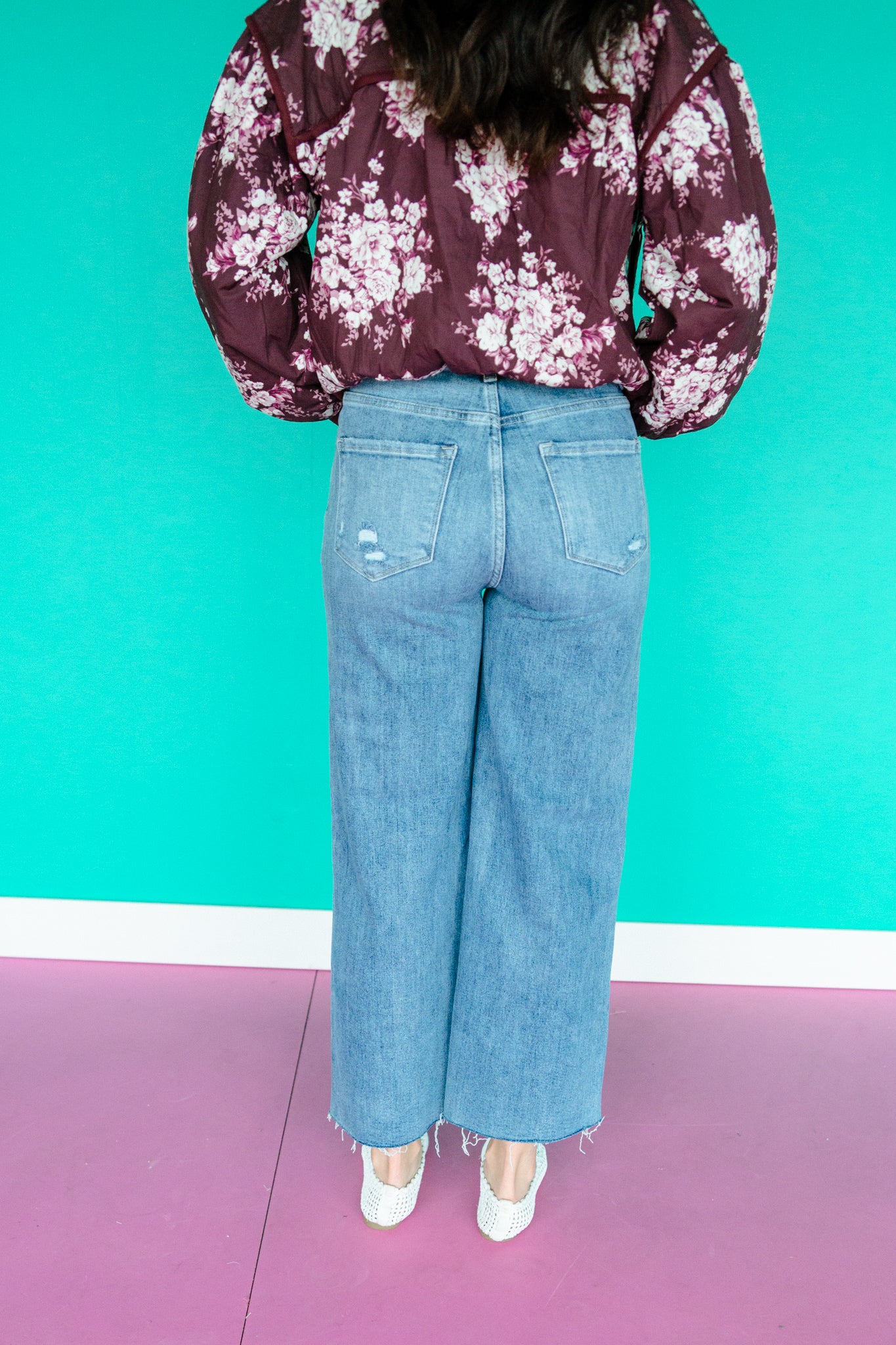 Cassie High Rise Stretch Denim - Light Wash