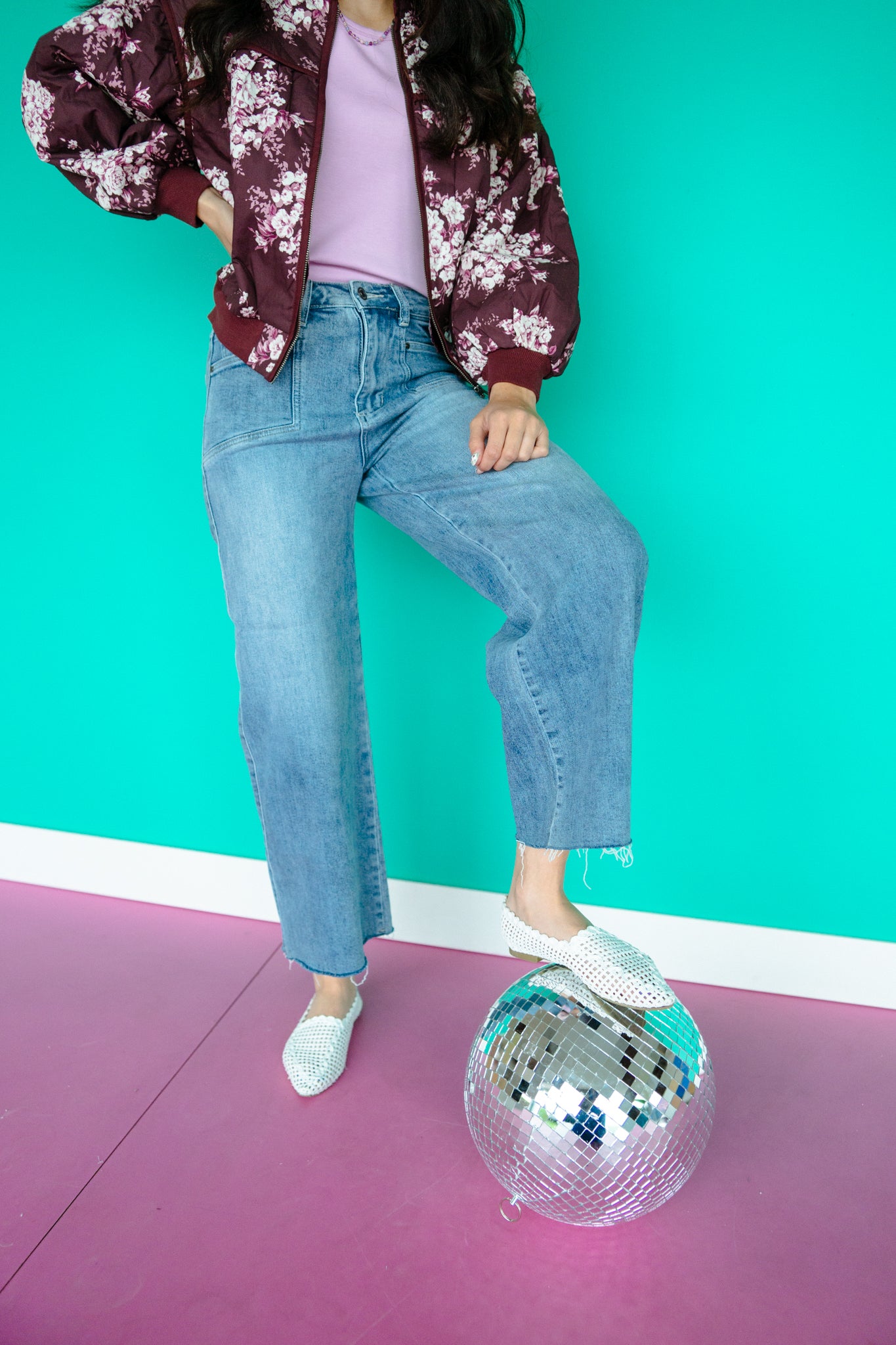 Cassie High Rise Stretch Denim - Light Wash