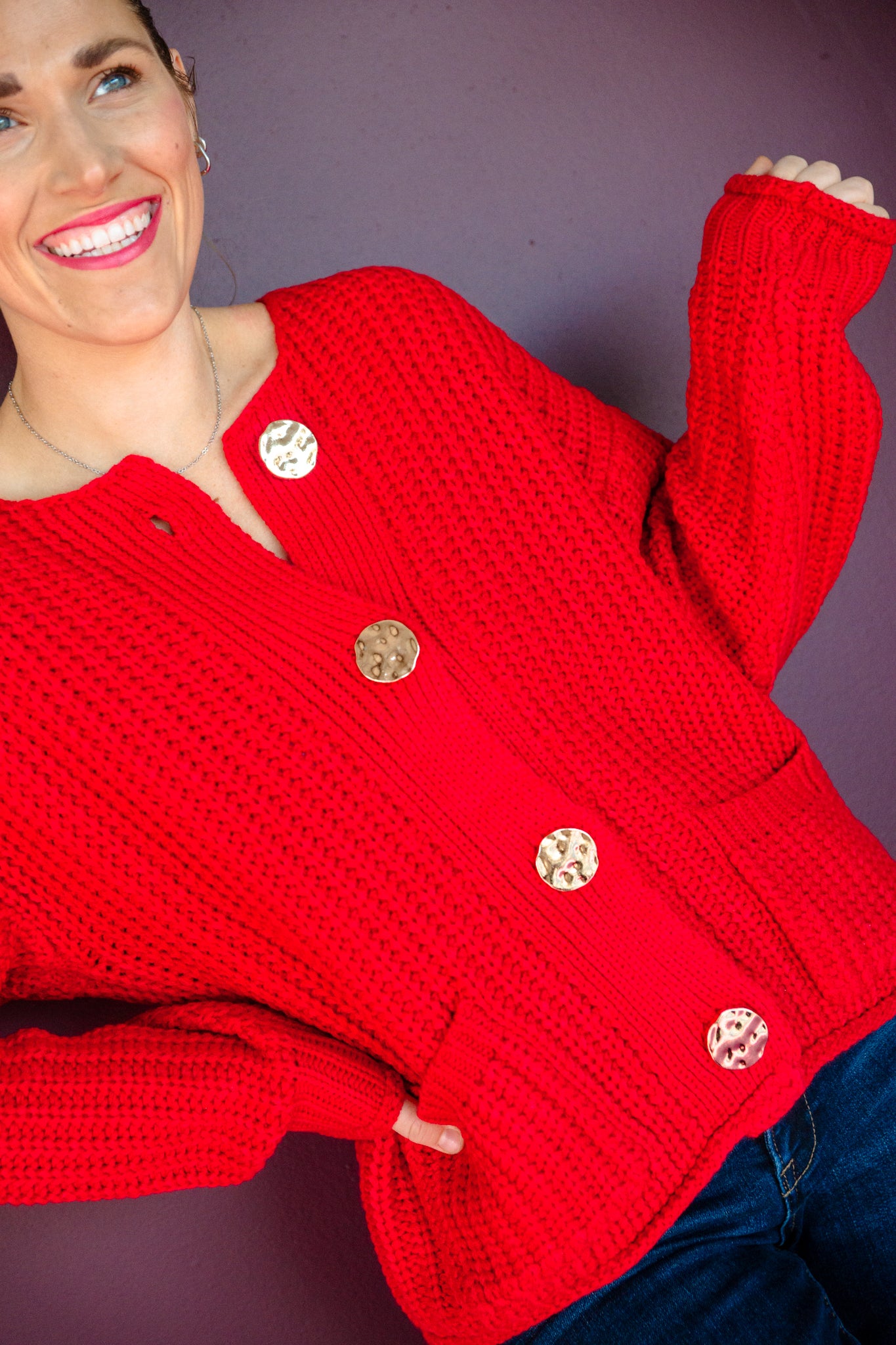 Genevieve Button Down Cardigan