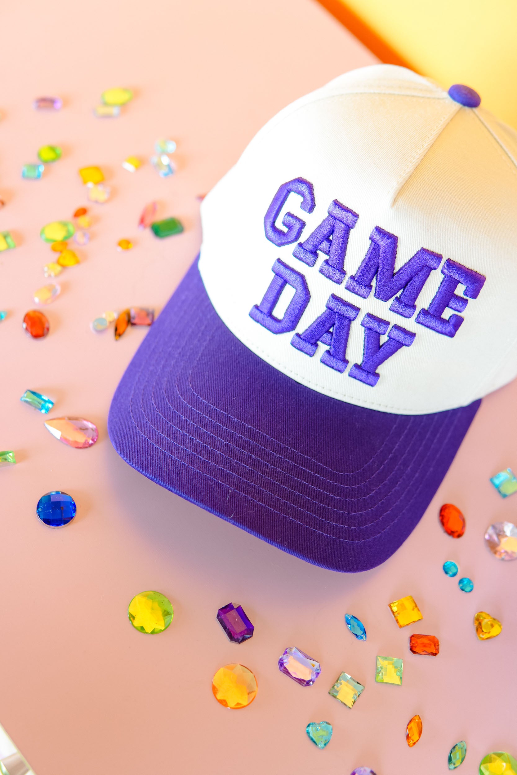 Game On Game-day Trucker Hat - Royal Purple